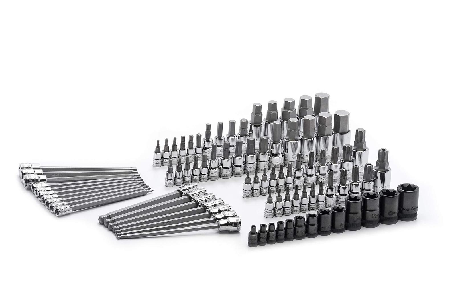GEARWRENCH 84 Pc. Master SAE/Metric Hex And Torx Bit Socket Set – 80742