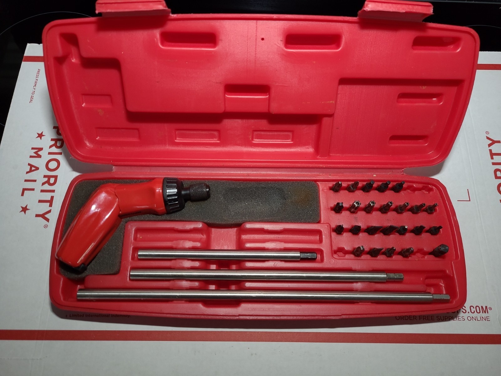 Mac Tools Gearless Ratcheting Bit RPG 290C Screwdriver Flex Handle Kit