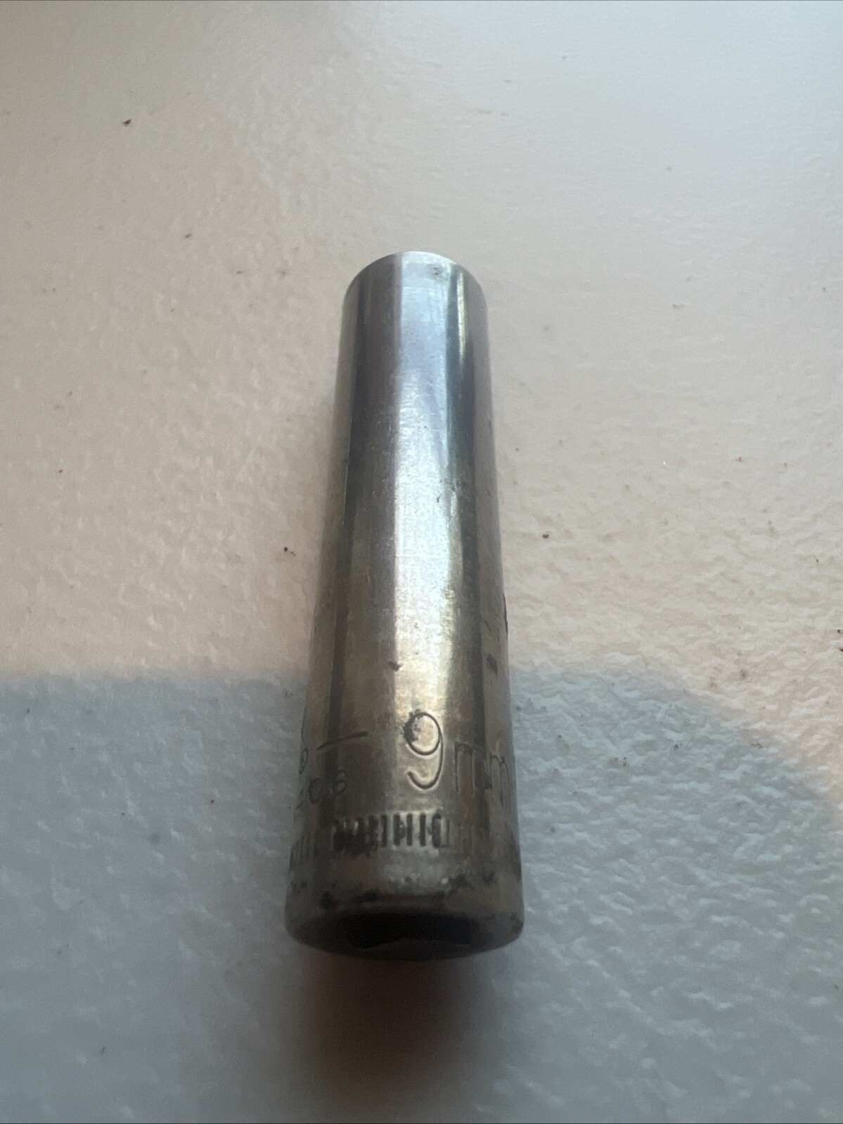 Craftsman 9mm 6 Point 1/4″ Drive Deep Socket V 44406 Made In USA See Pictures