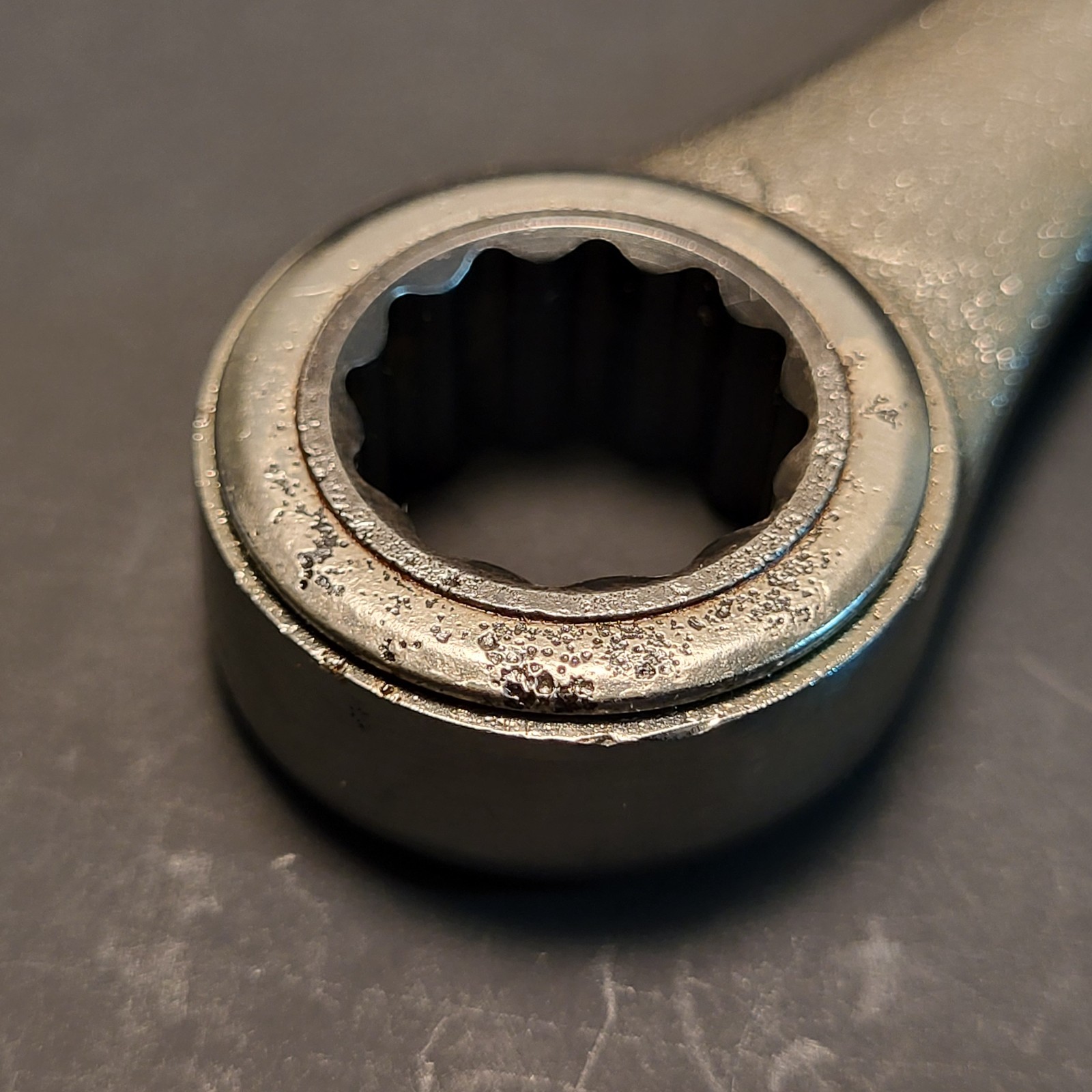 Craftsman ratcheting combination wrench 5/8” made in USA vintage 42638