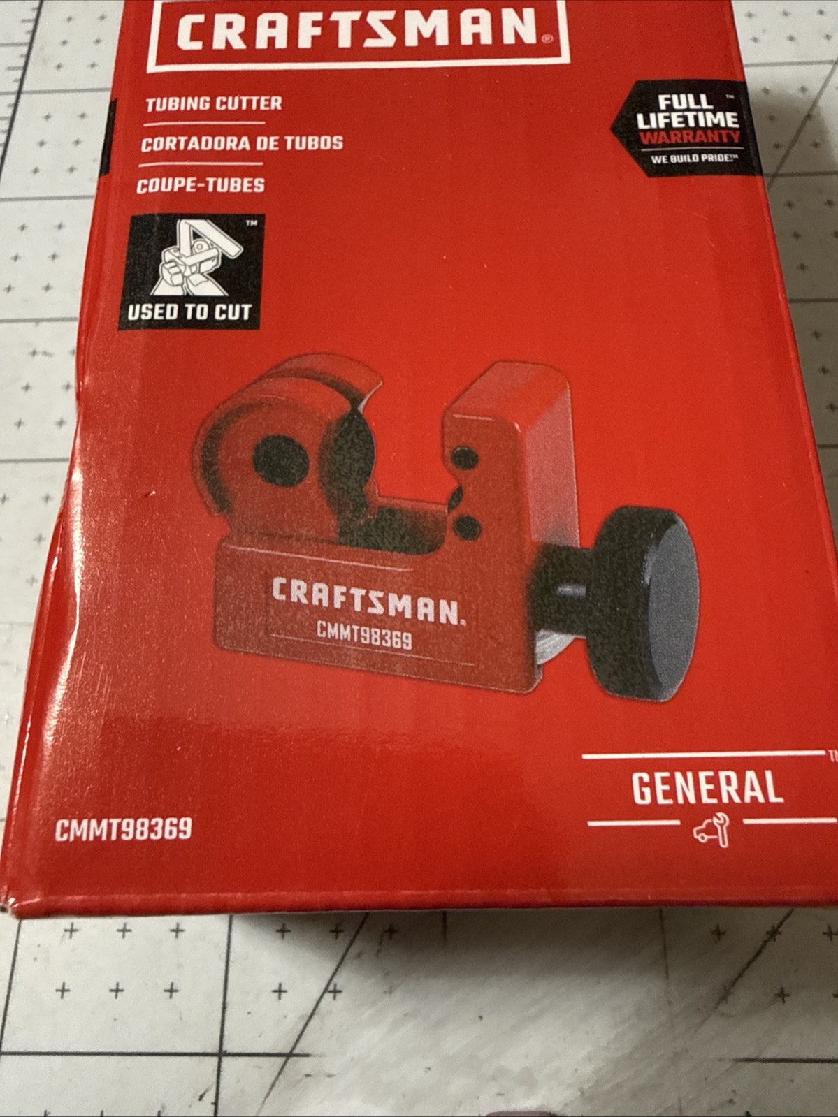 CRAFTSMAN Automotive Tubing Cutter Tool for Brake Fuel Line Cutting NEW