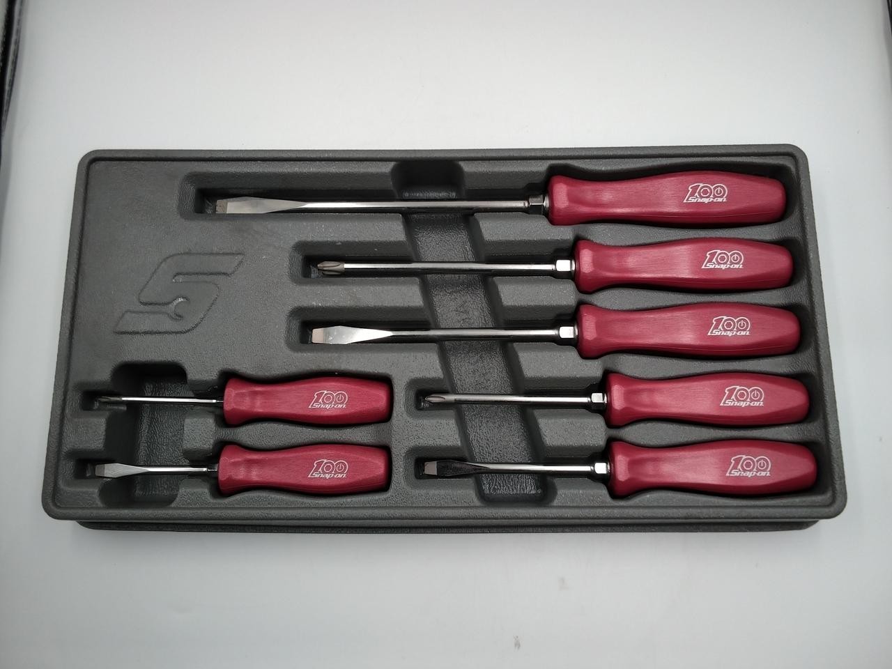 Rare Snap-on SDDX70AMR 100th Anniversary Driver Set