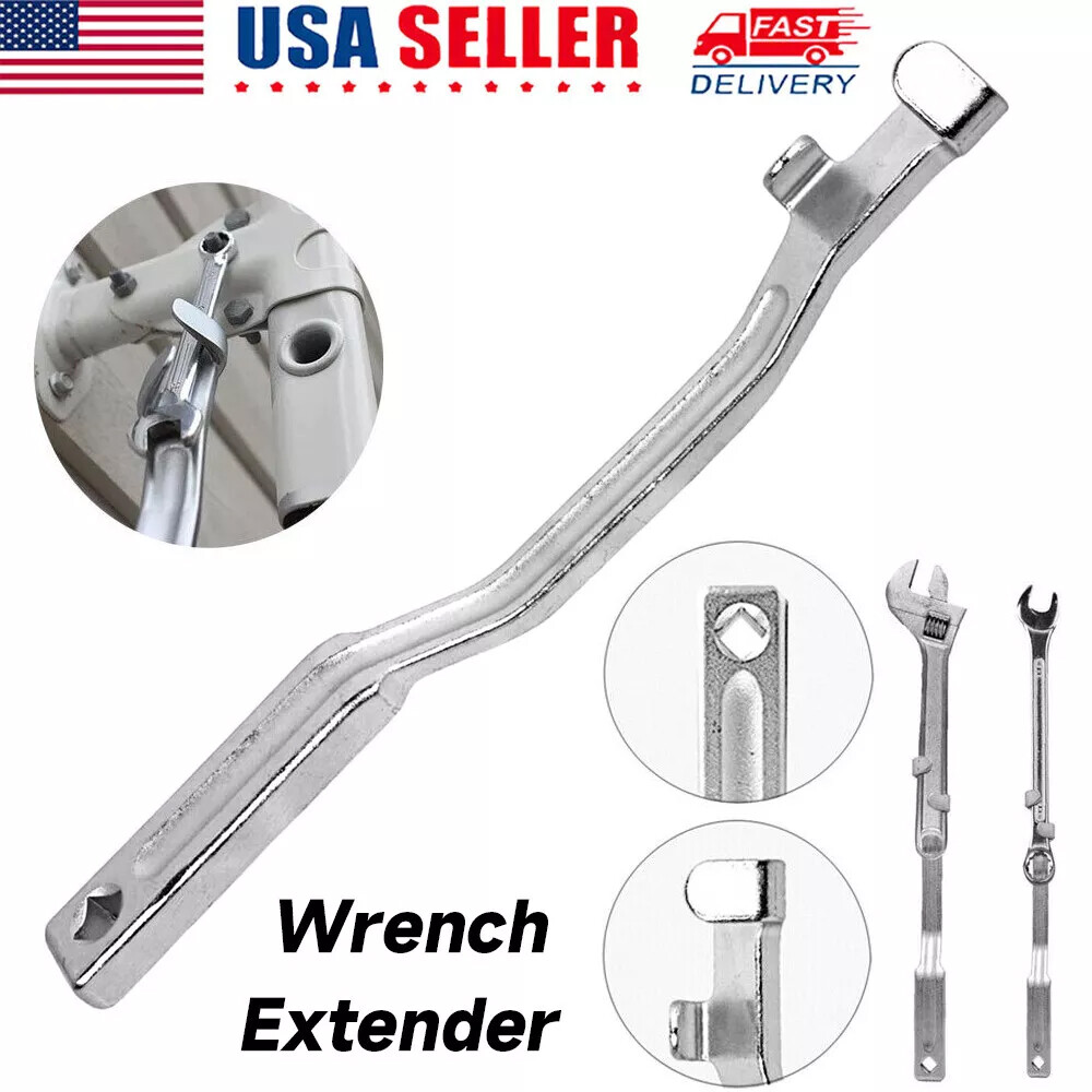 Universal Spanner Extender Extension Wrench Power Bar Tool Bar 1/2″ Drive 335mm