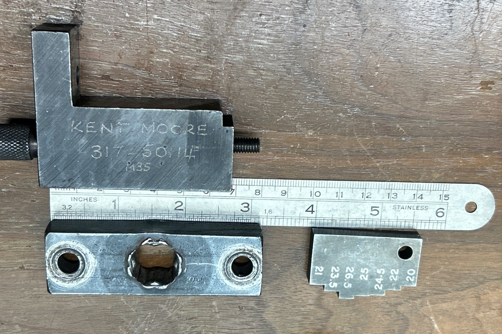 Vtg Kent-Moore Lister Petter Diesel Fuel Injector Timing Height Gauge Tool Kit