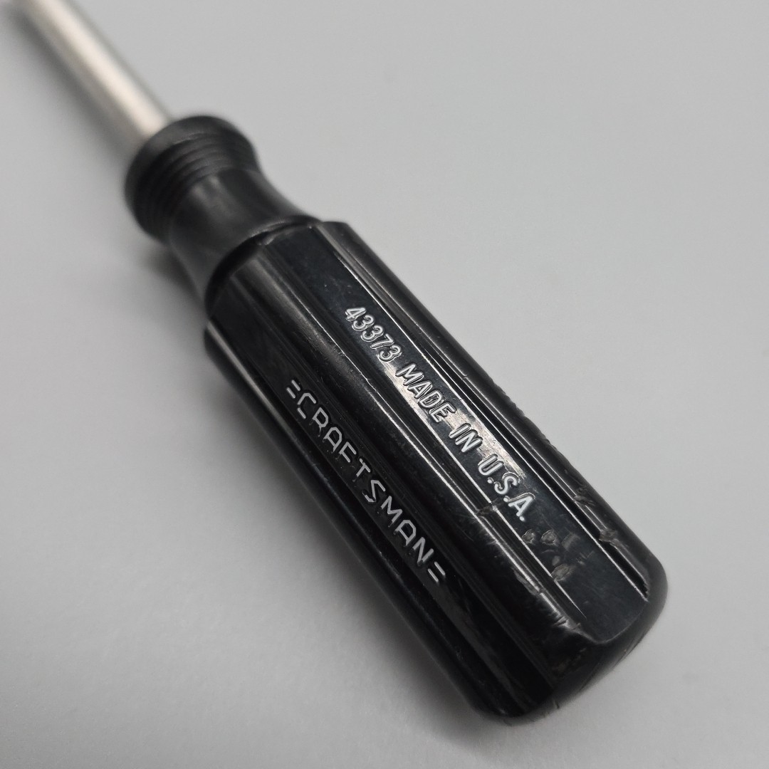 Craftsman Tools 1/4″ Magnetic Hex Bit Driver / Screwdriver MPN 43373 USA