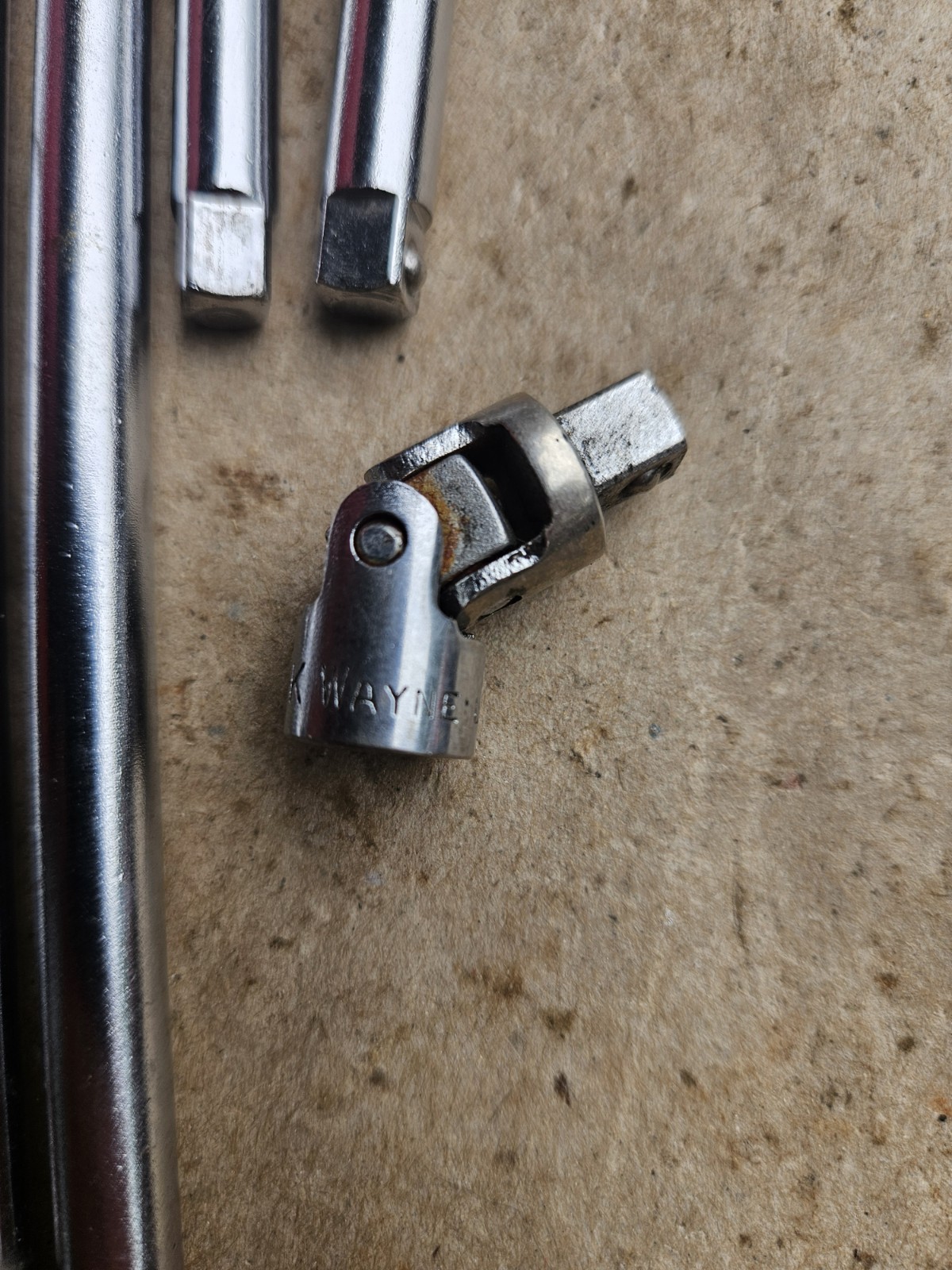Nice Vintage S-K 1/4″ Drive Ratchet With 5 Extensions, Most Are Unused, USA