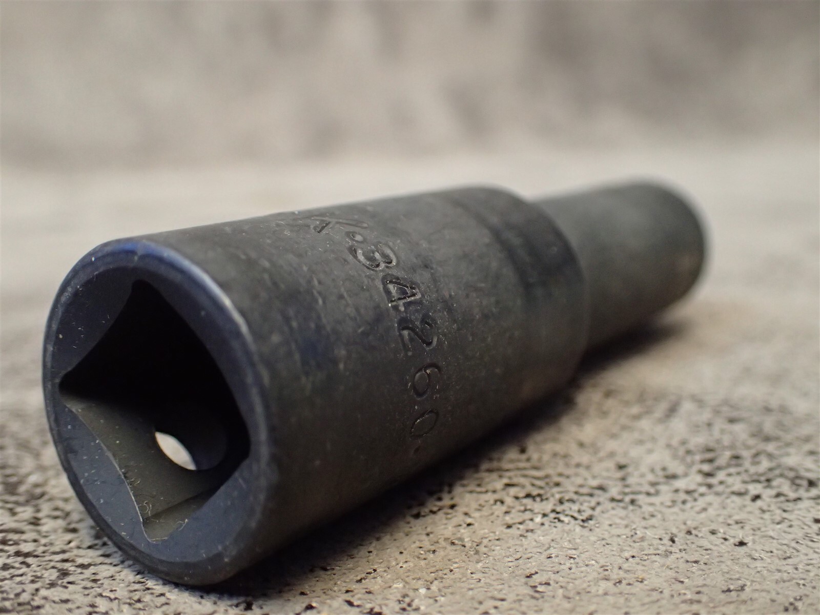 34260 S-K Professional Tools 1/2″ Drive, 10mm 6-Point Deep Impact Socket (BN34)