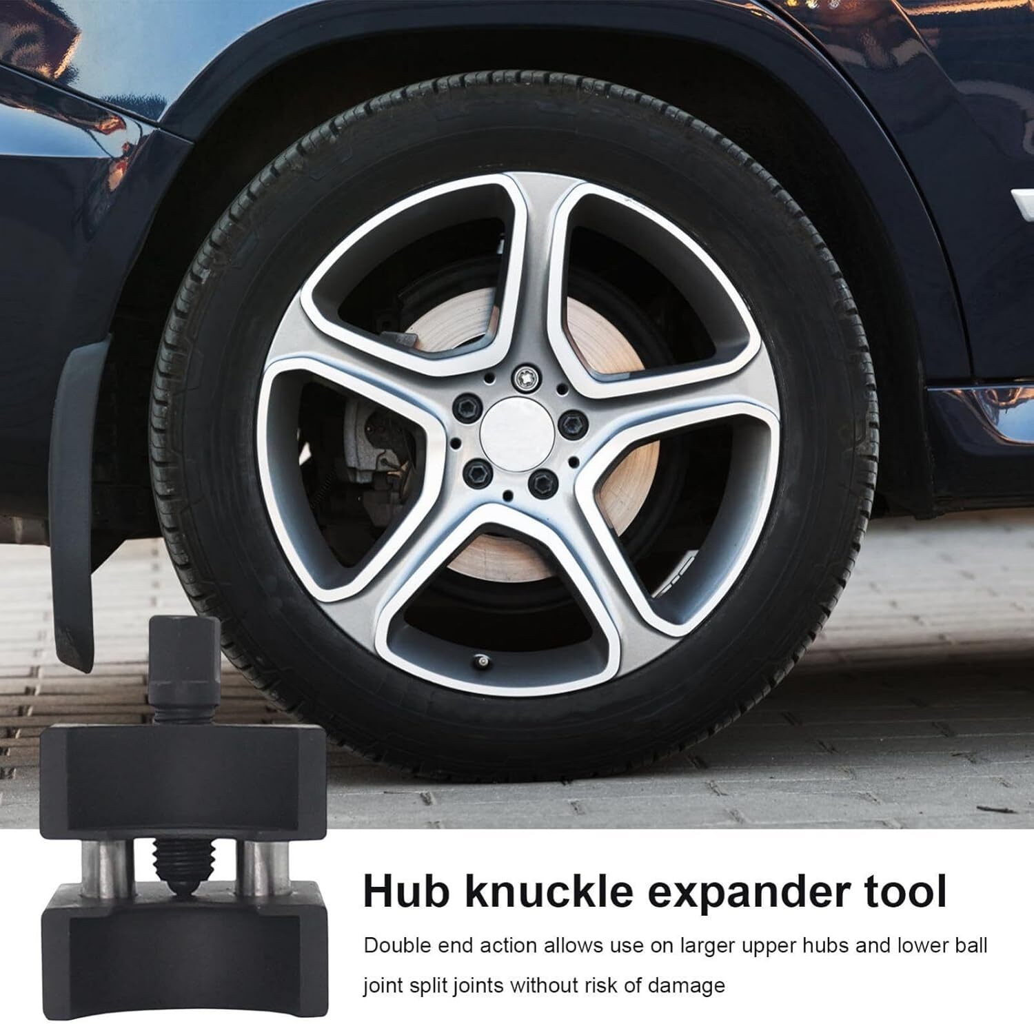 Suspension Strut Hub Steering Knuckle Spreader Strut Split Hub Tool Universal