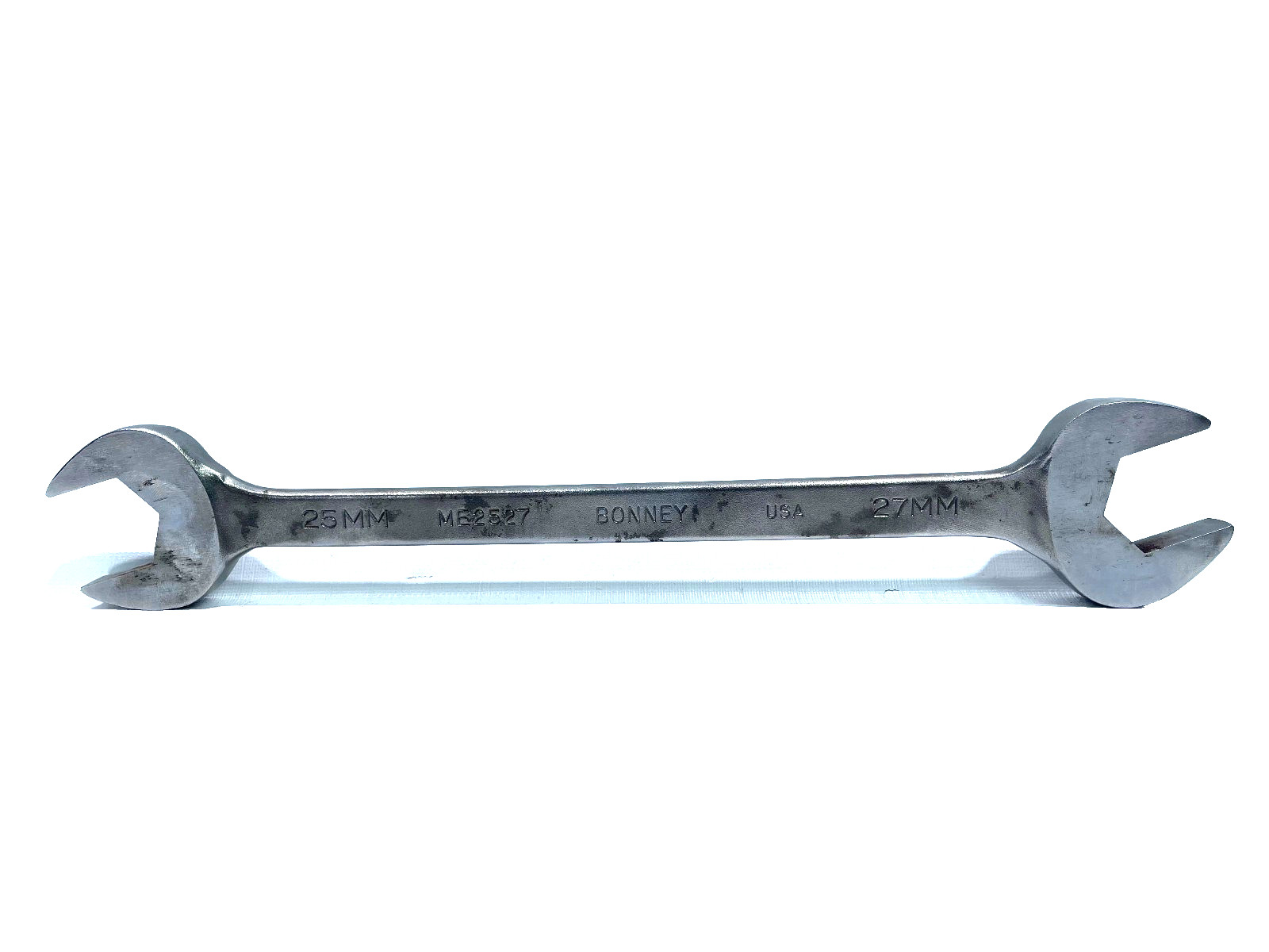 Bonney Wrench 25mm x 27mm Open End ME2527 Made In USA