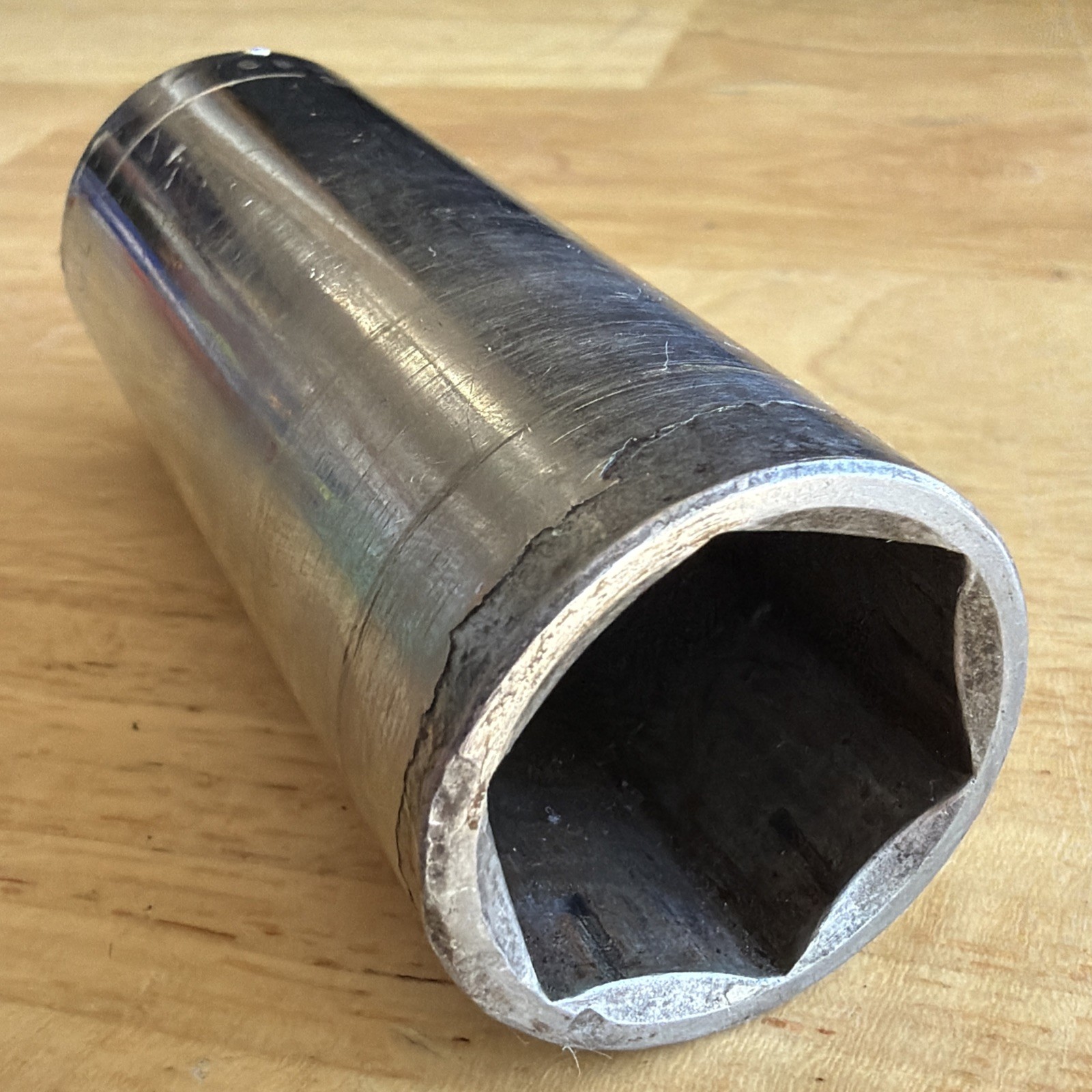 Craftsman 15/16″ Deep Socket 1/2″ Drive 6 Point G Series 47589 Made in USA READ!