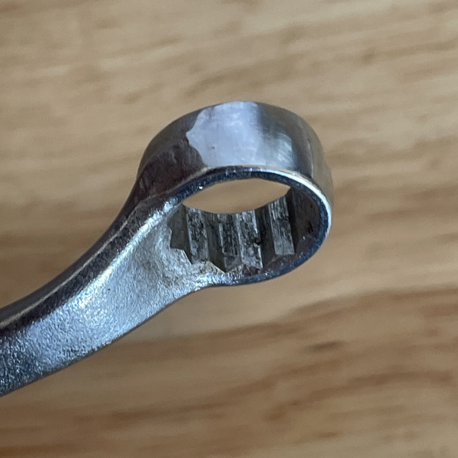 Vintage Penens Challenger 3/8” X 7/16” 12 Point Box End Wrench 6414 Alloy USA