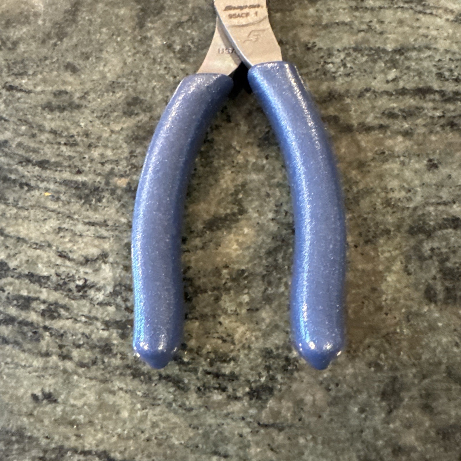 Snap-On 95acf 6″ talon grip needle nose pliers power blue