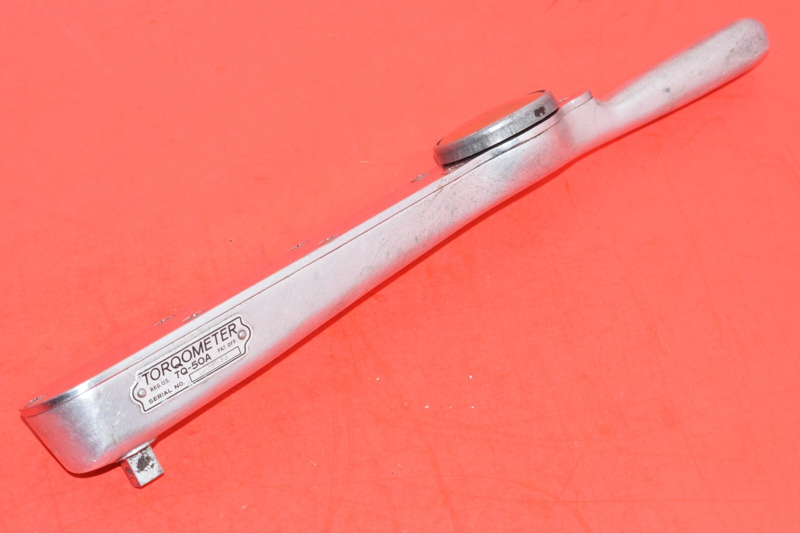 Snap-On 3/8” Drive Adjustable 50 ft/lbs Follow-Up Torque Wrench Torqometer