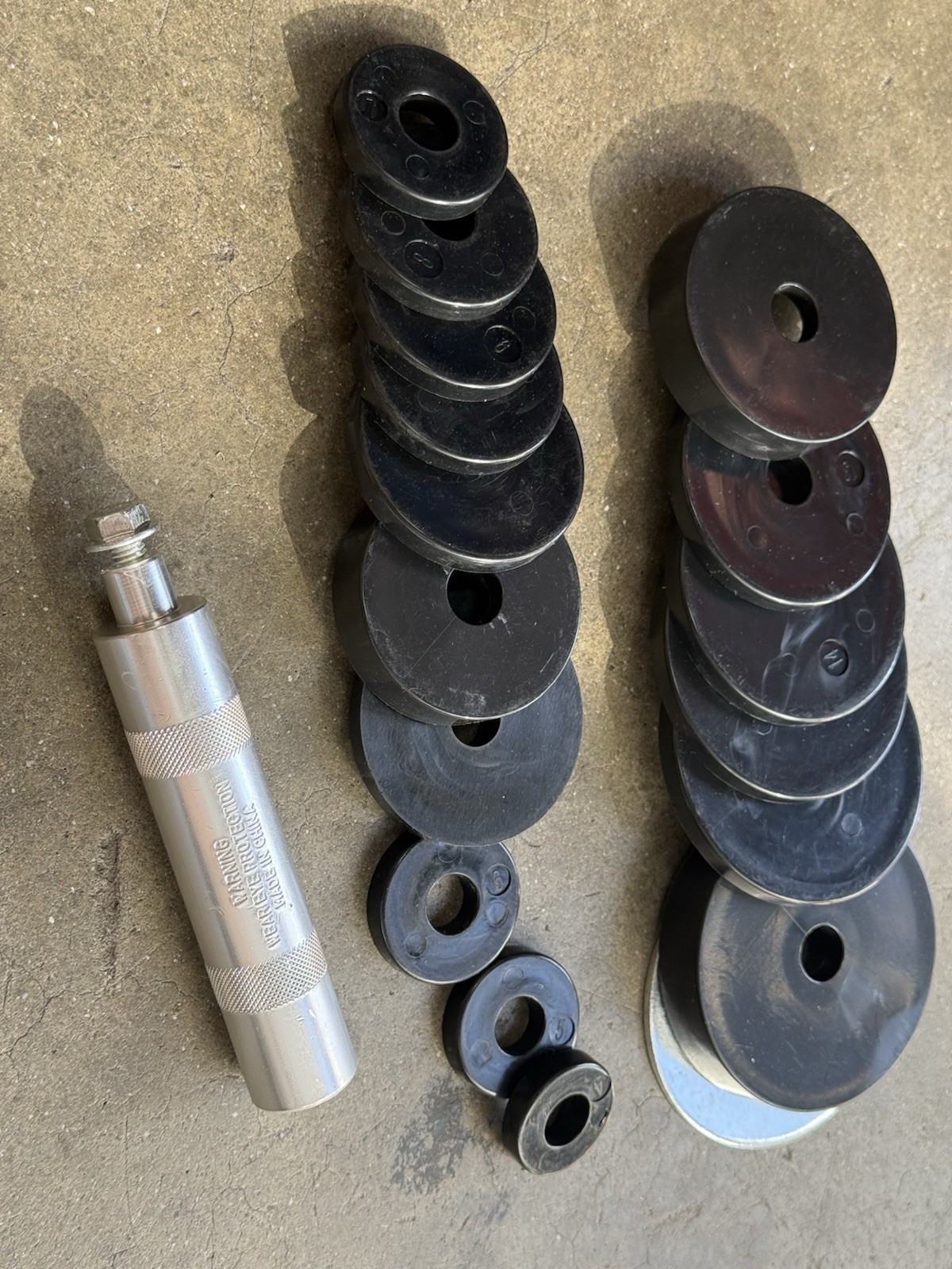 18pcs Seal Driver Kit Size 1-1/4” to 3-3/8” Oil & Lube Seals Installation