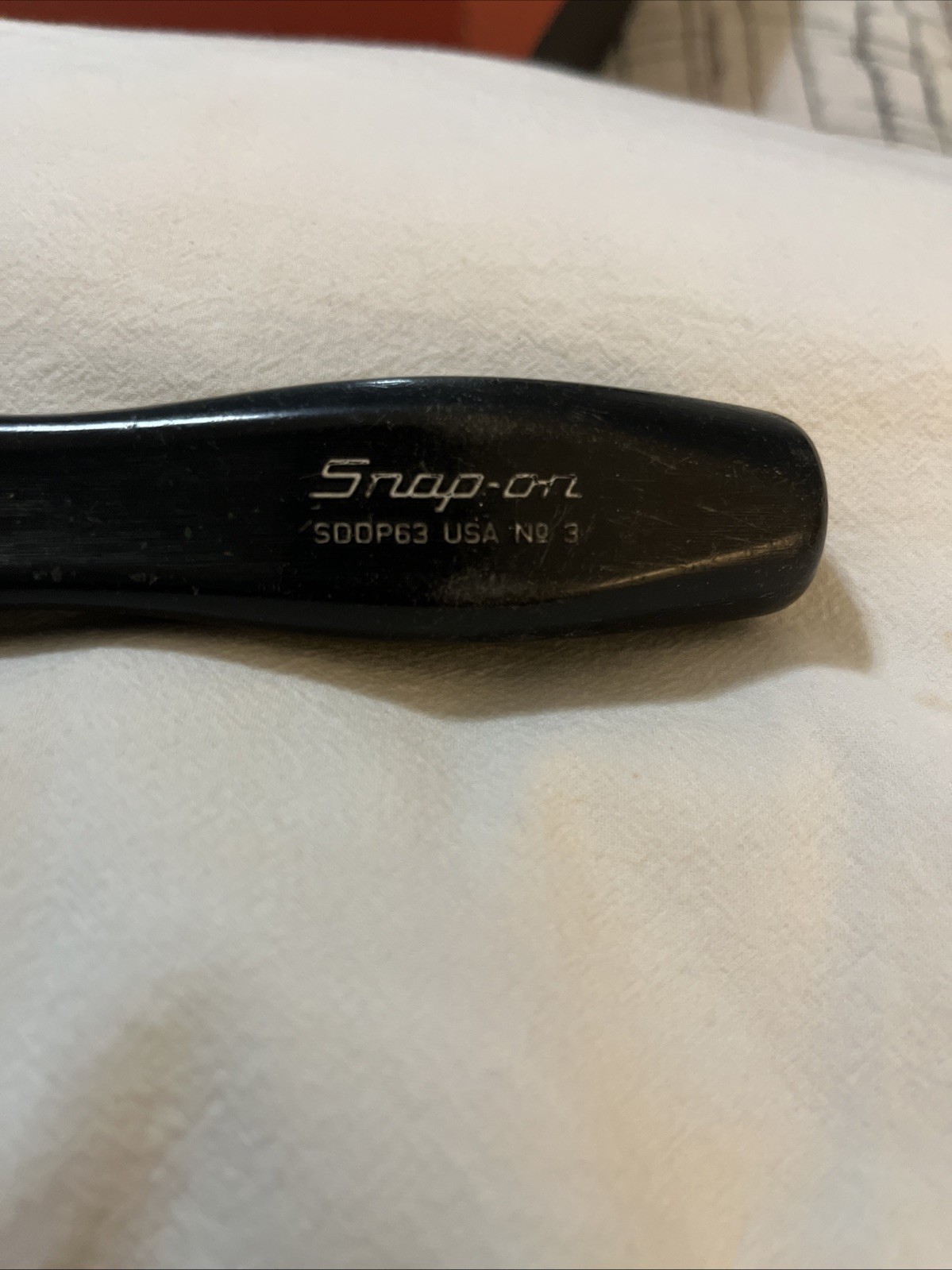 Snap On No. 3 P3 Phillips Screwdriver Black Hard Handle SDDP63 USA