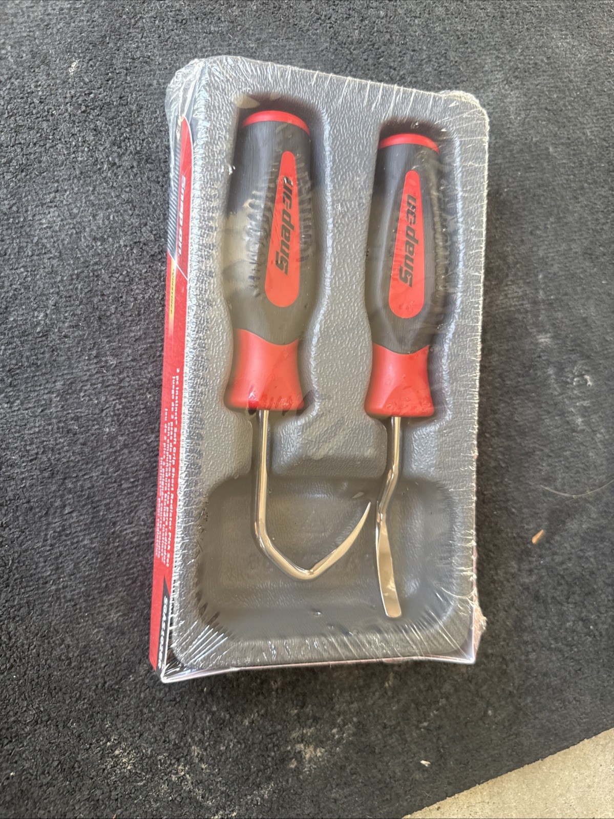 For SNAP ON R RED Soft Grip Short Radiator Pick Set NEW USA Sgas102br