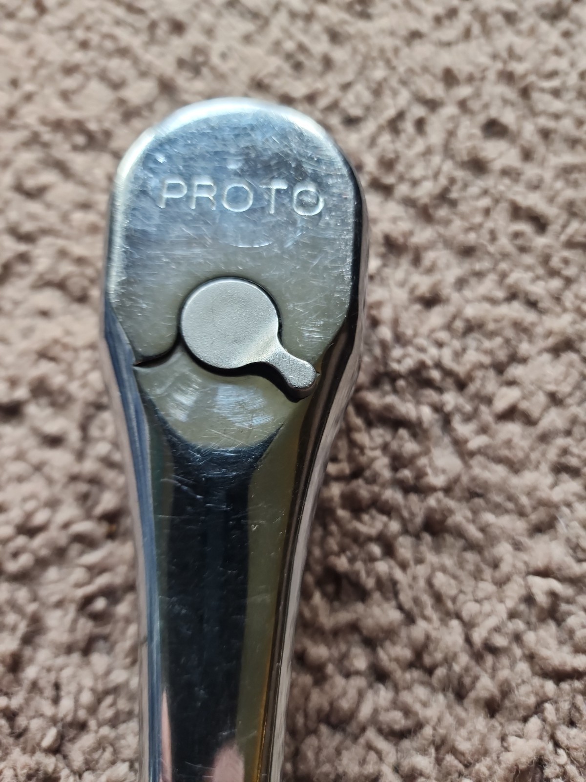 Proto 5449XL 3F 1/2″ Drive Premium Pear Head Ratchet 10-1/2″ Made In U.S.A