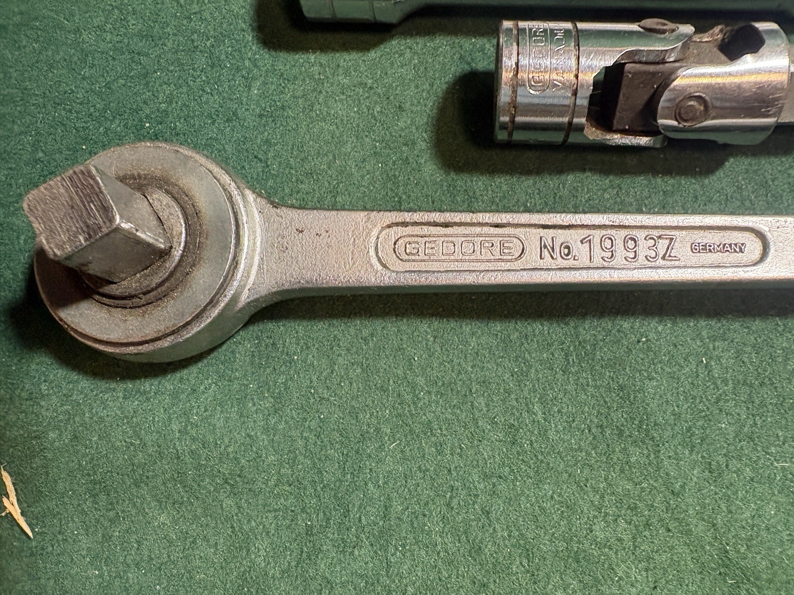 Vintage Gedore D19 TMAX Metric & Imperial 1/2 Drive Socket Set Germany Complete