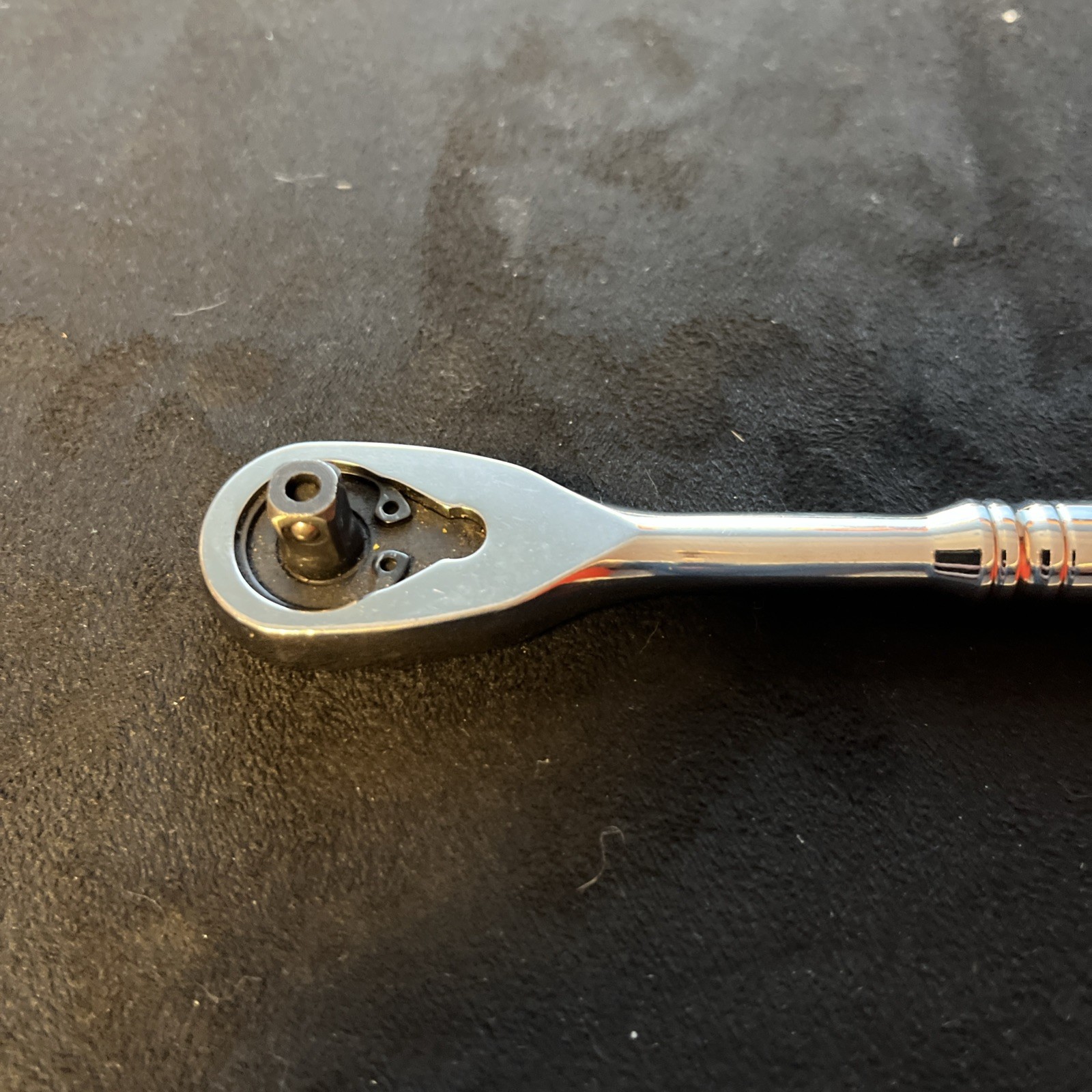 Husky 1/4 in. Drive Full Polish 72-Tooth Ratchet. 5° Arc LIFETIME WARRANTY