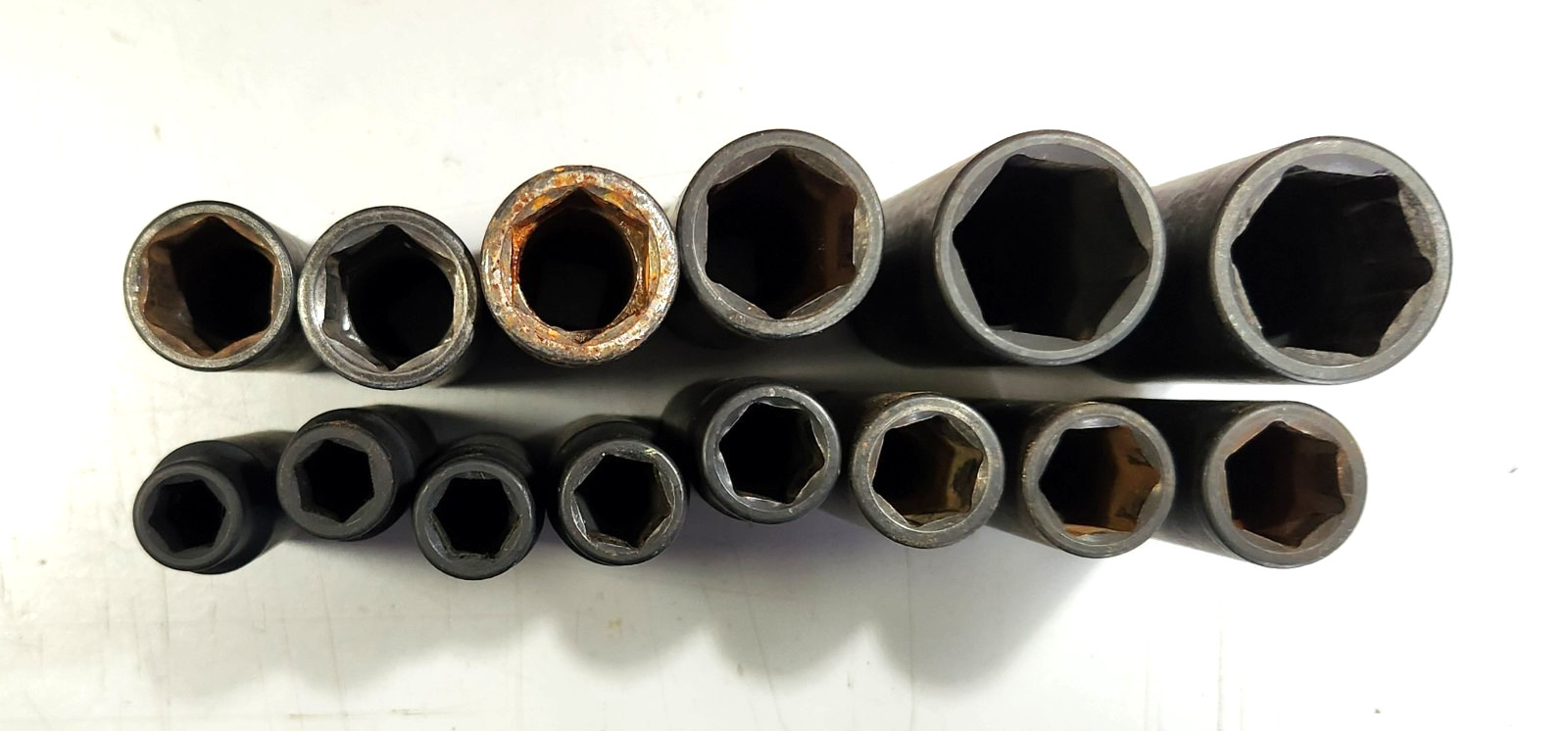 Ingersoll Rand Impact Socket Set Deep 6 Point 1/2″ Drive Metric 10mm thru 27mm