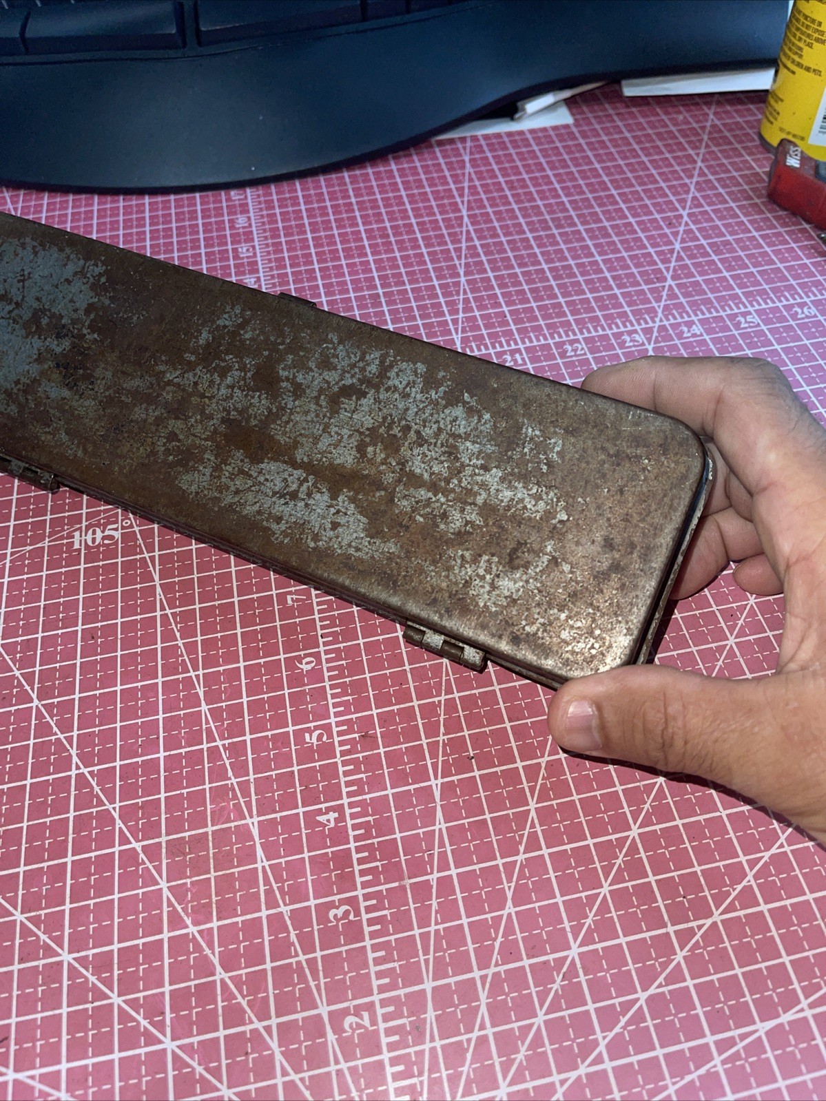 Vintage Sears Craftsman USA V Series 3/8 Drive Metal Case Only