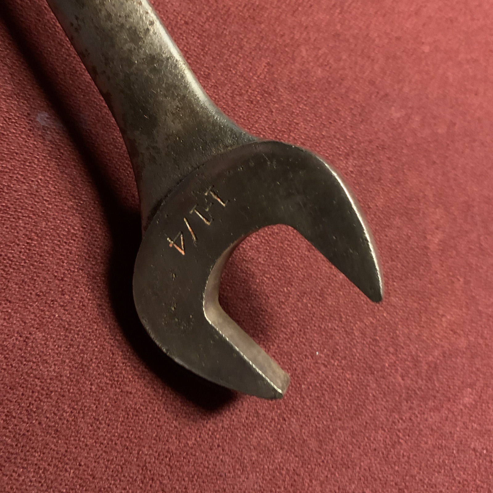 🇺🇸 Craftsman Tools USA SAE 1-1/4″ VV 44708 Chrome Combination Wrench, 12 Point