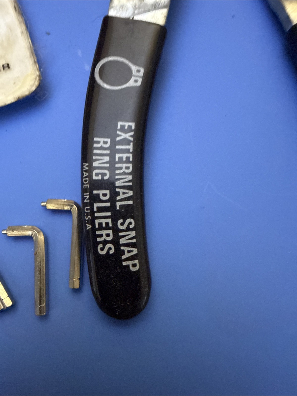 ZIM No 976 AND 977 Combination Snap Ring Plier Set – Internal External Tips USED