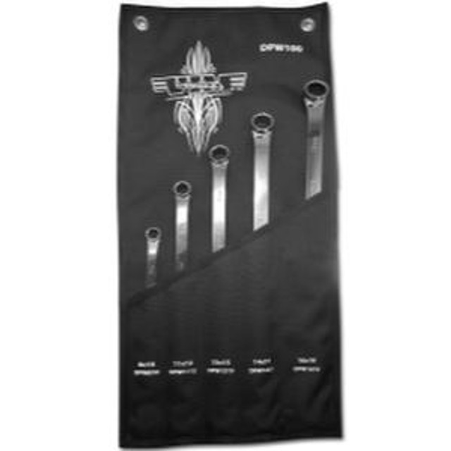 VIM Tools DPW100 5 Piece XL Double Box Drain Plug Wrench Set
