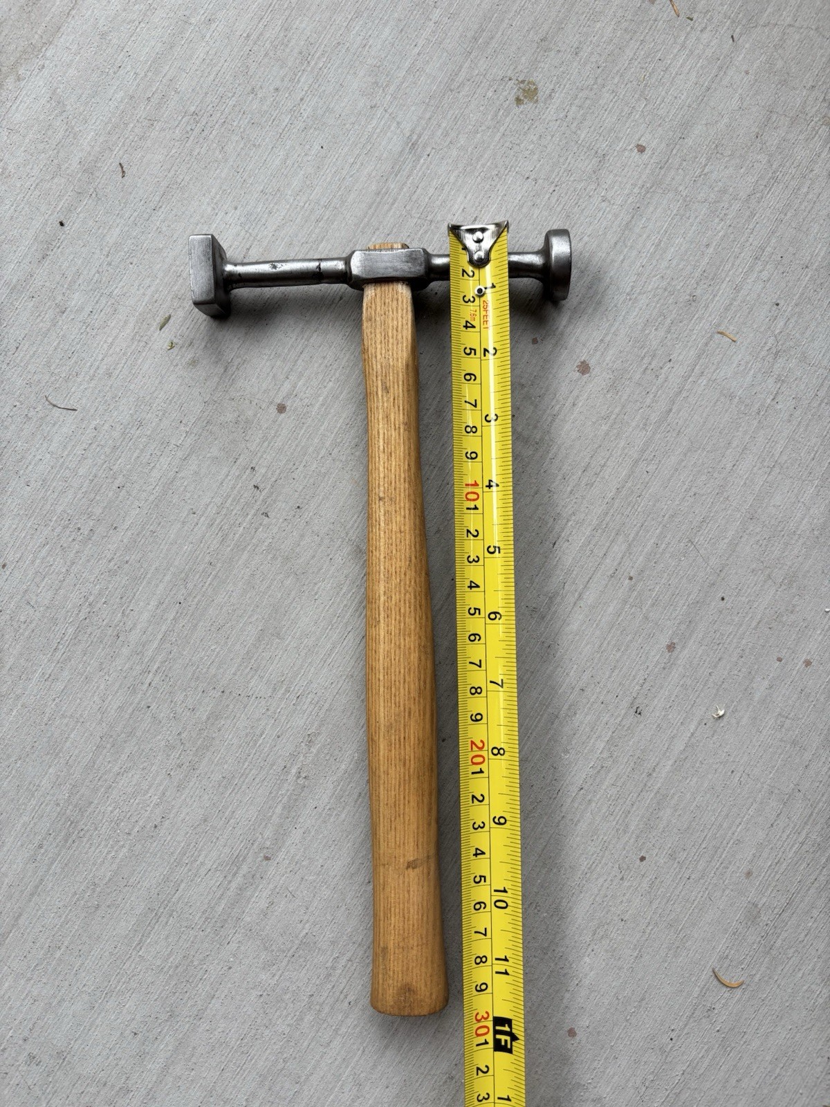 VTG AUTO BODY ROUND FACE BUMPING SHRINKING HAMMER Looks Hand Made