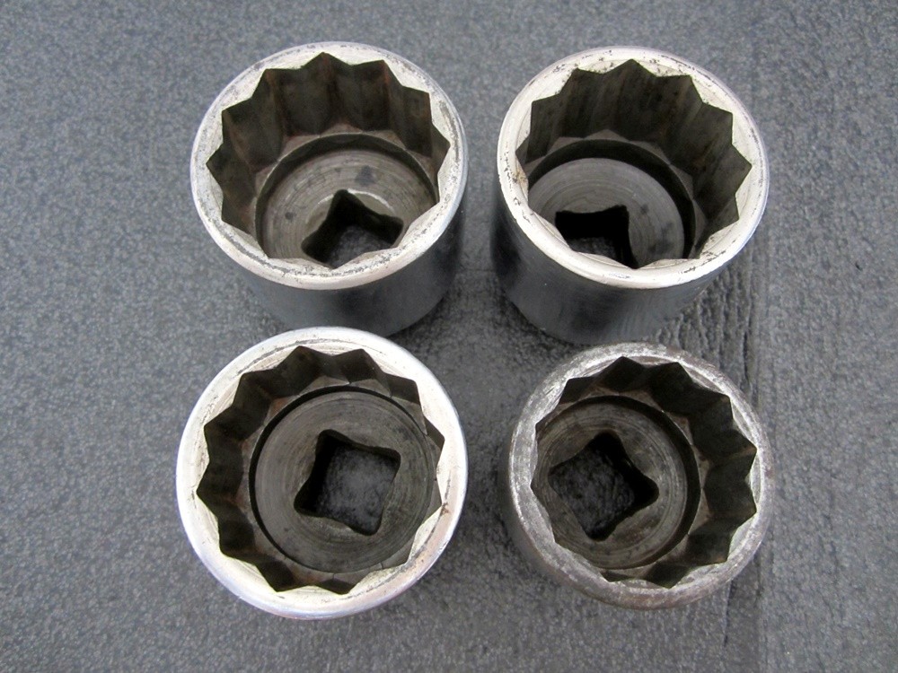 Vintage 1946 Blackhawk 3/4″ Drive 12pt Sockets 1-1/2″ to 1-3/4″ Made USA