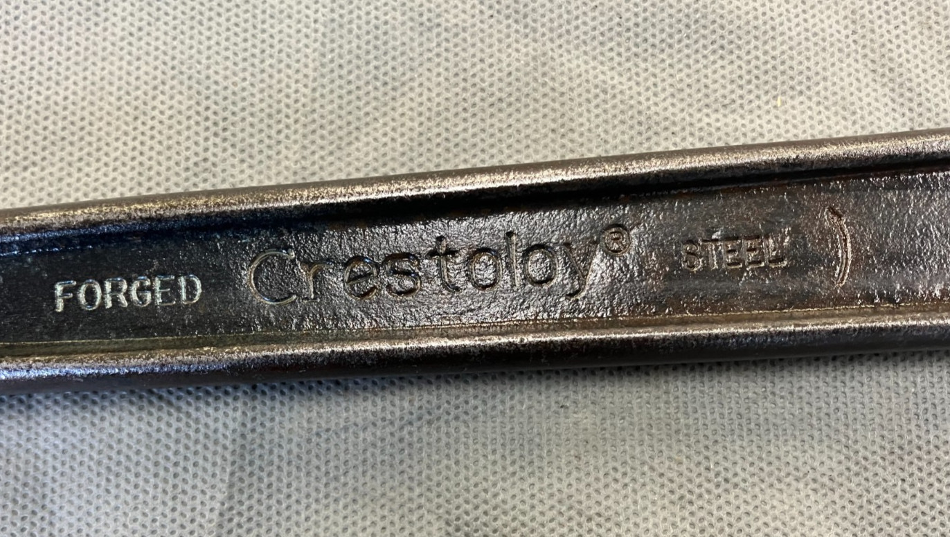 Crescent 12″ Adjustable Wrench Forged Crestoloy Steel Black Oxide USA Vintage