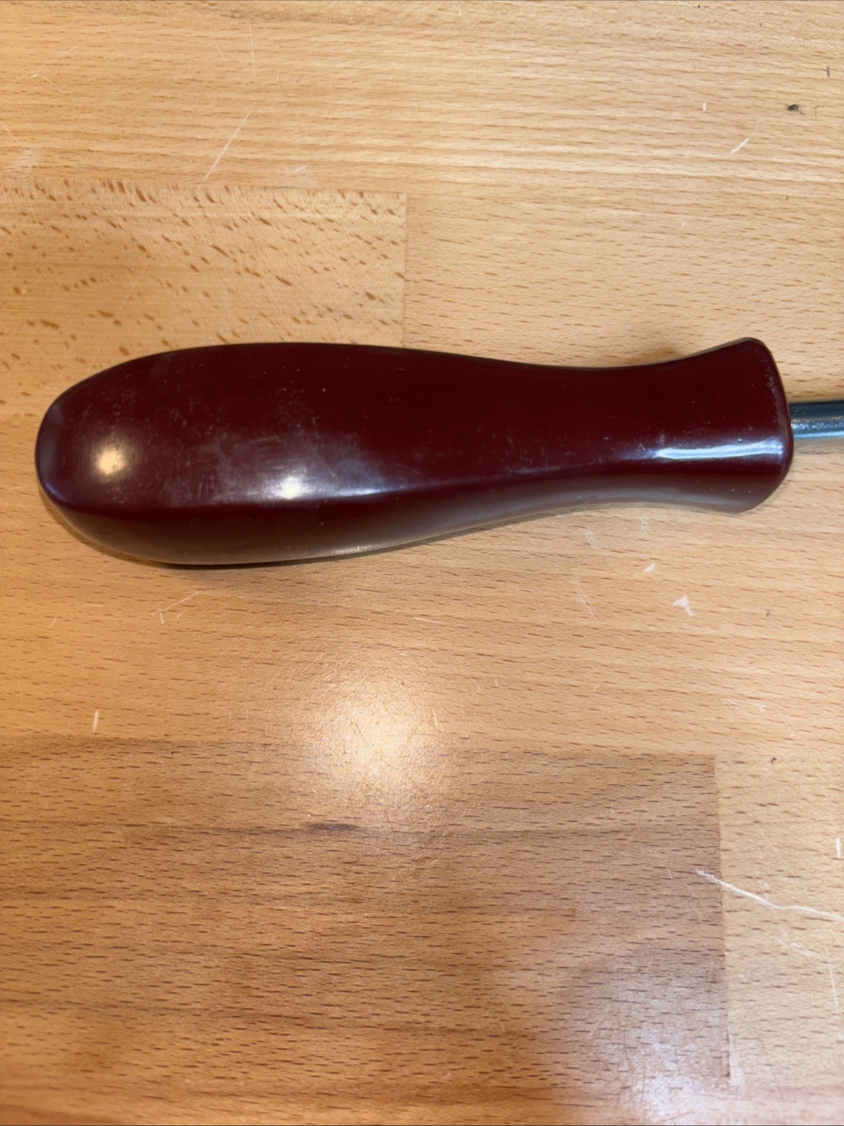 Matco Tools SDM128P4 Phillips Screwdriver Maroon Hard Handle USA Made Hand Tool