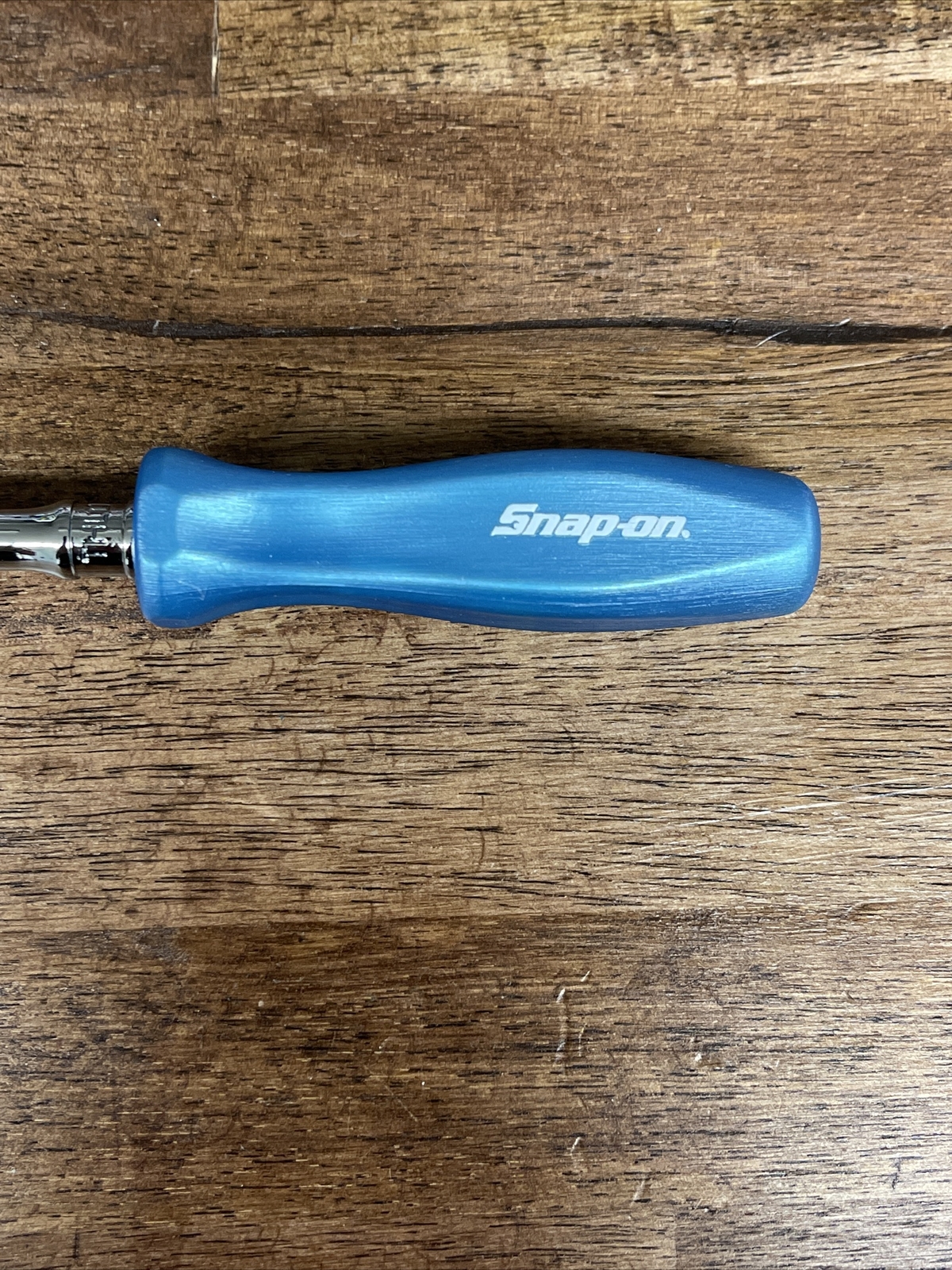 *New* Snap On 1/4″ THLD72 PEARL BLUE Hard Handle Ratchet