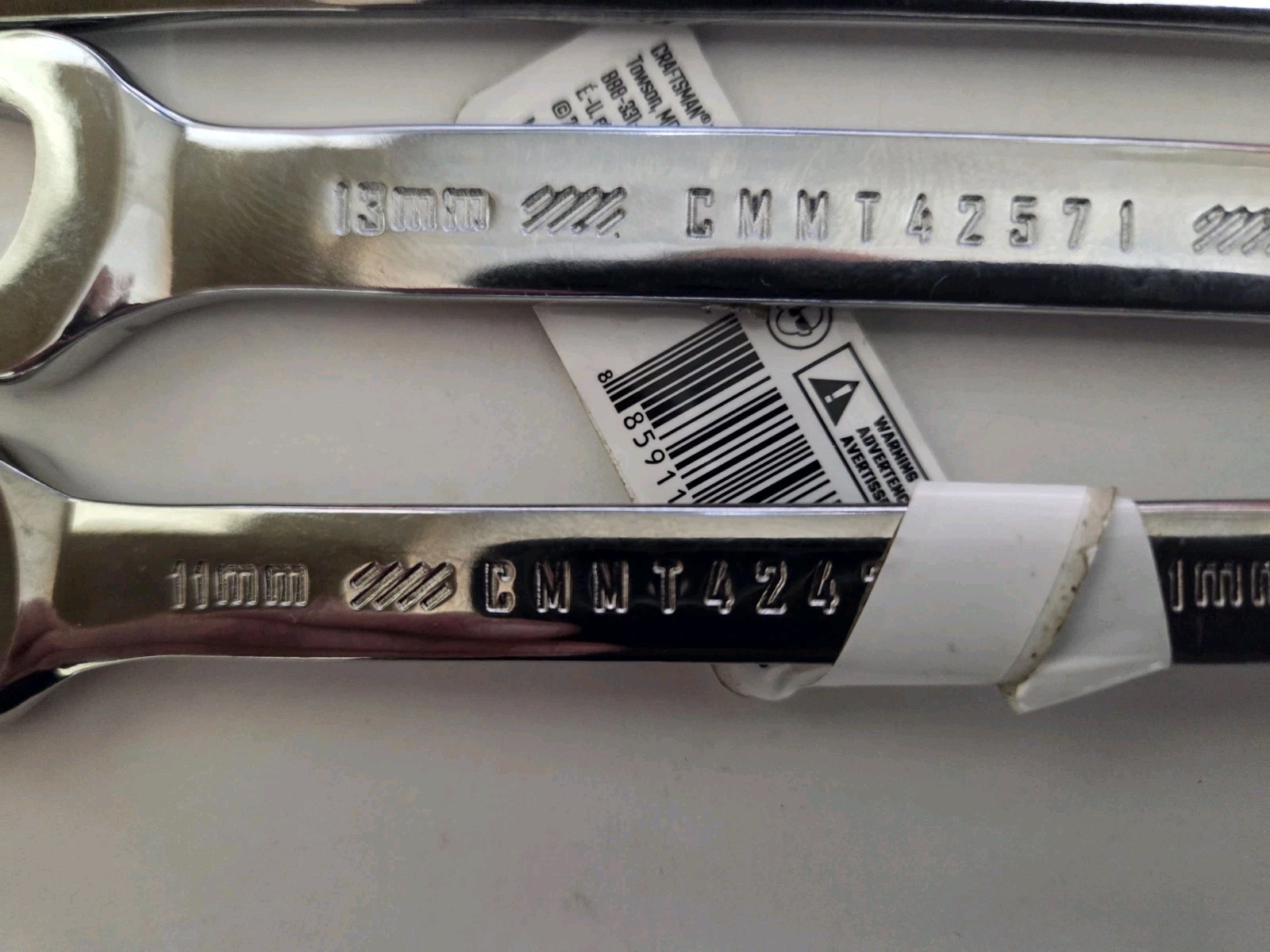Craftsman 5 PIECE Metric Ratchet Wrenches – 17mm, 16mm, 14mm, 13mm, 11mm – NEW