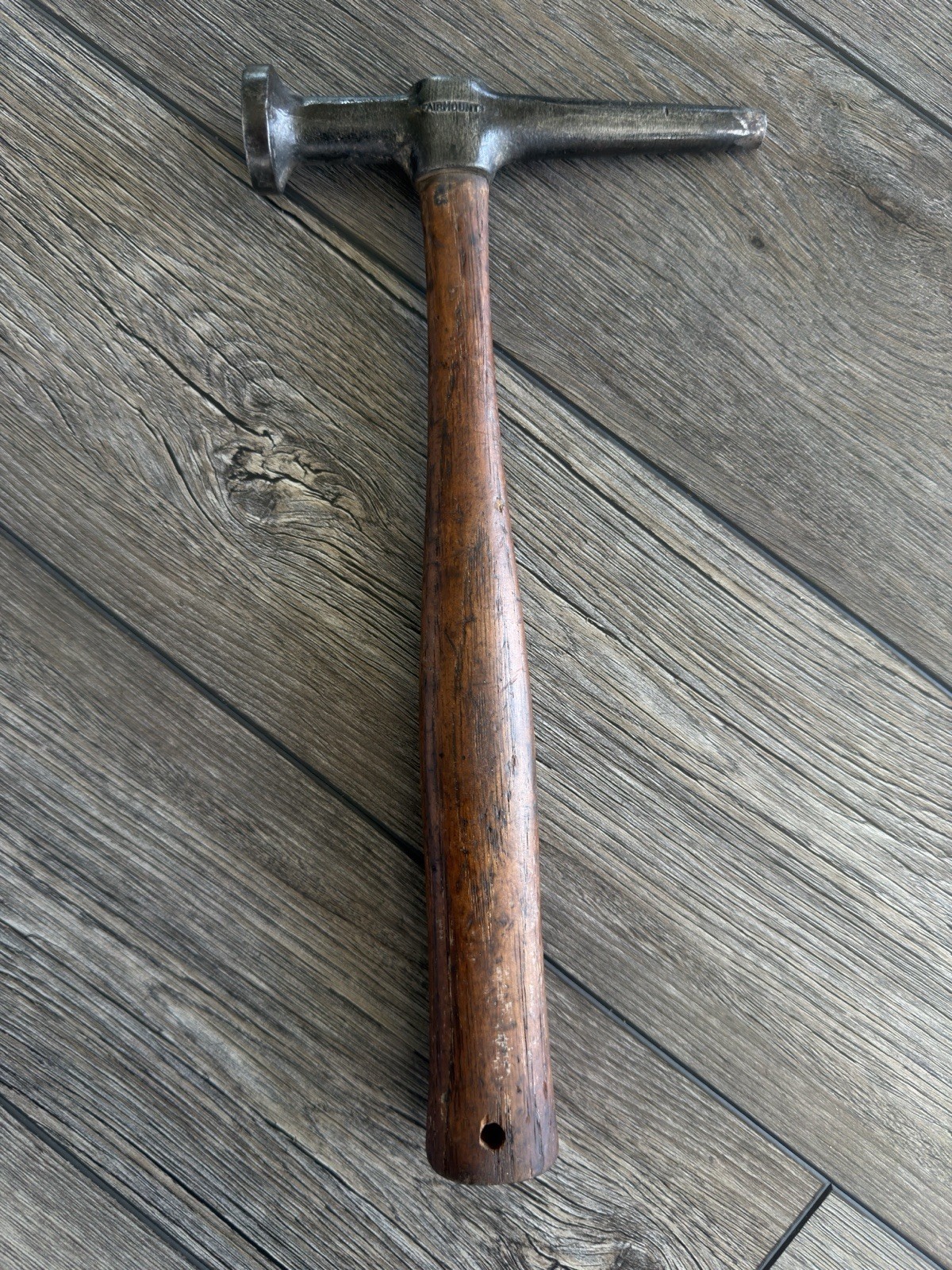 Vintage Fairmount 156-G Auto Body Pick Bumping Hammer USA Wood Handle⁠