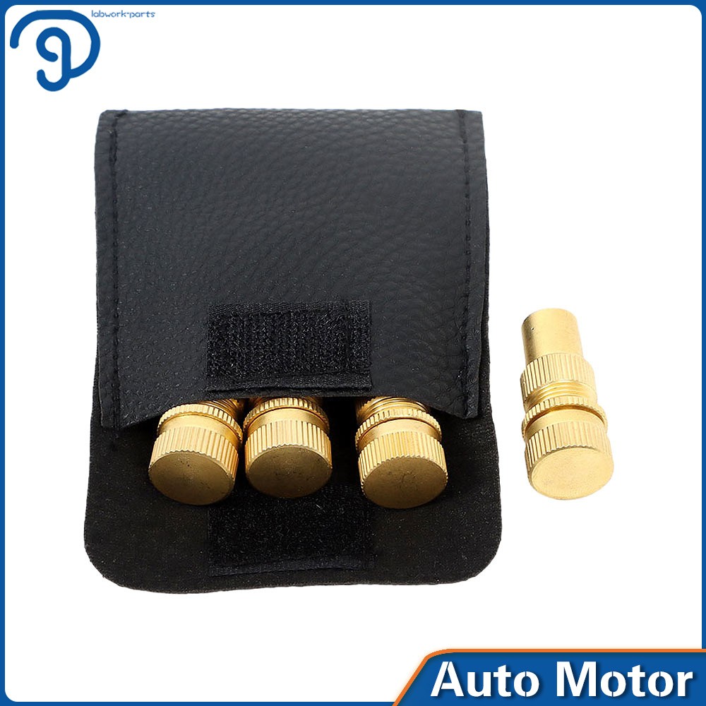 4 x Tyre Deflators Brass Air Deflator 0-60 PSI Tire Valve Core Tool Automatic
