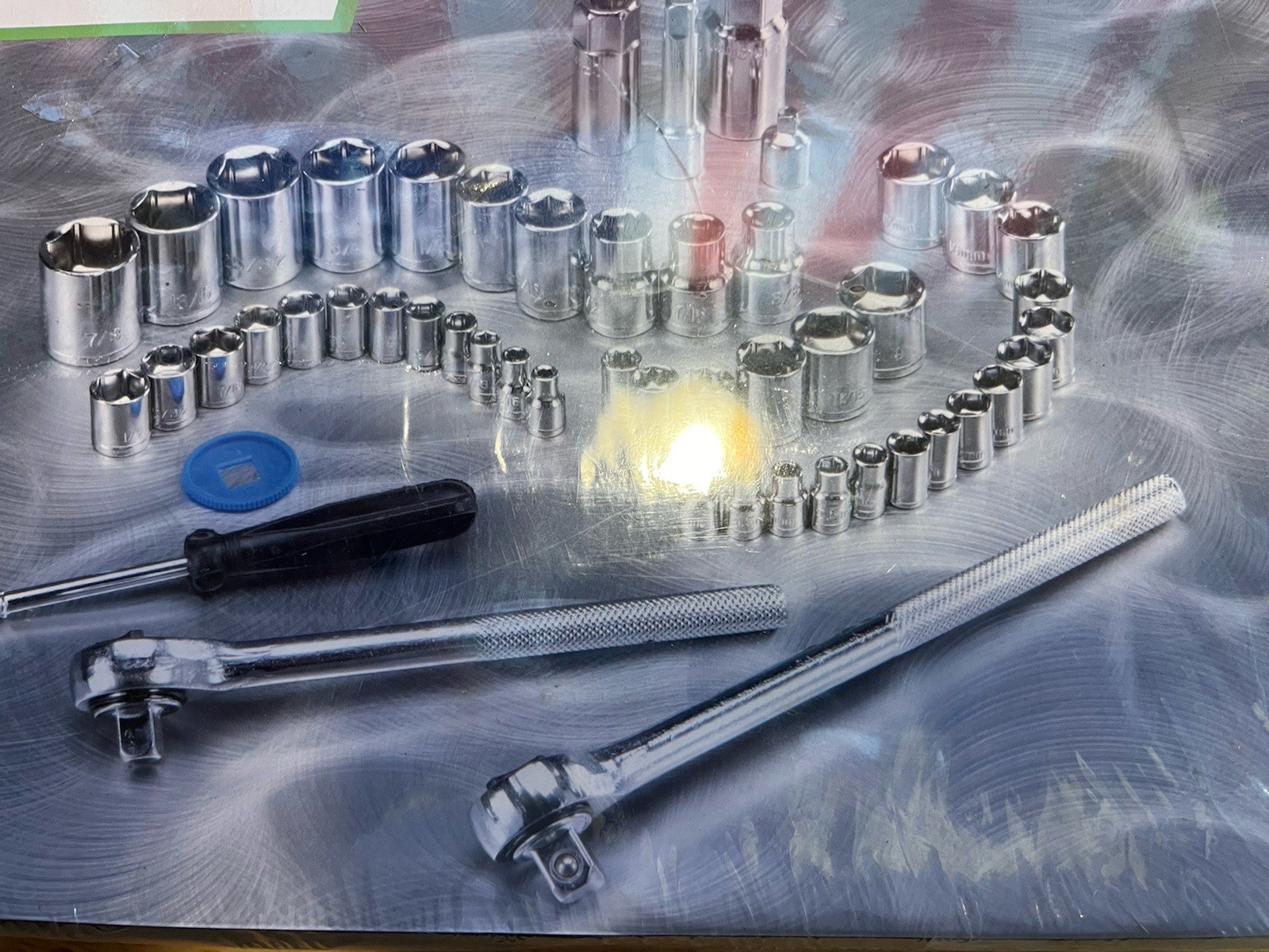 Pittsburgh Tools 3/8” & 1/2” Drive Socket Set. 51 Pieces. Factory Sealed.