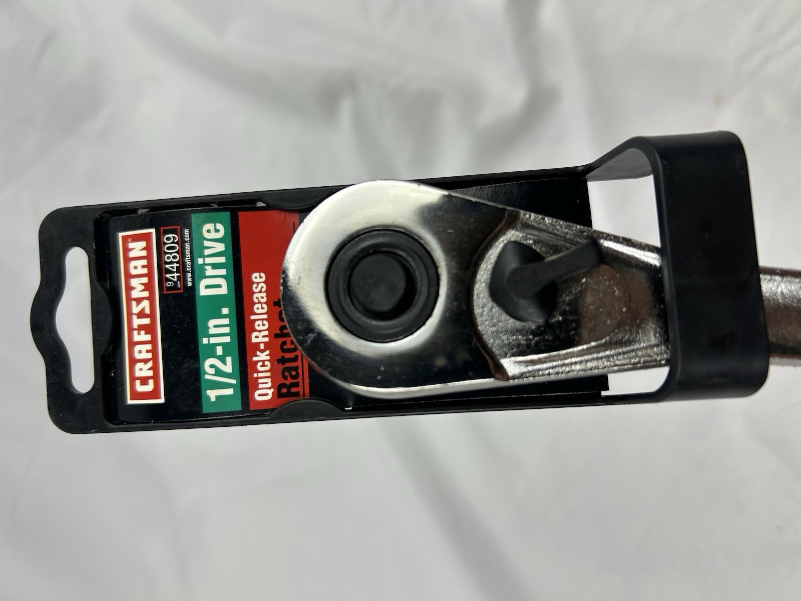 Craftsman 1/2″ Drive Quick Release Ratchet, made USA, NOS – PN 44809 (on tag)