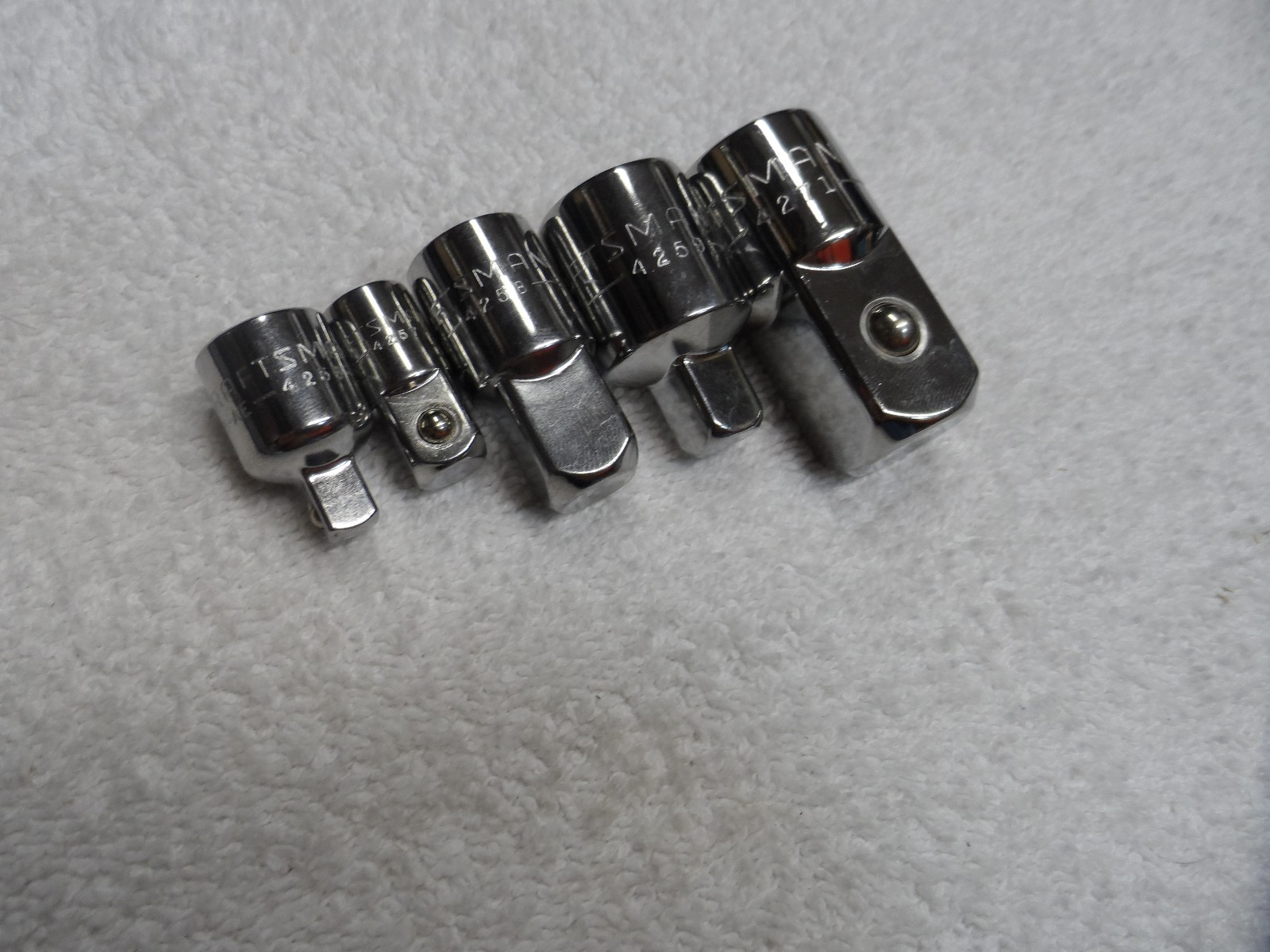 Craftsman 1/4″ 3/8″ 1/2″ 3/4″ Drive Socket Adapter Set – 5 pcs