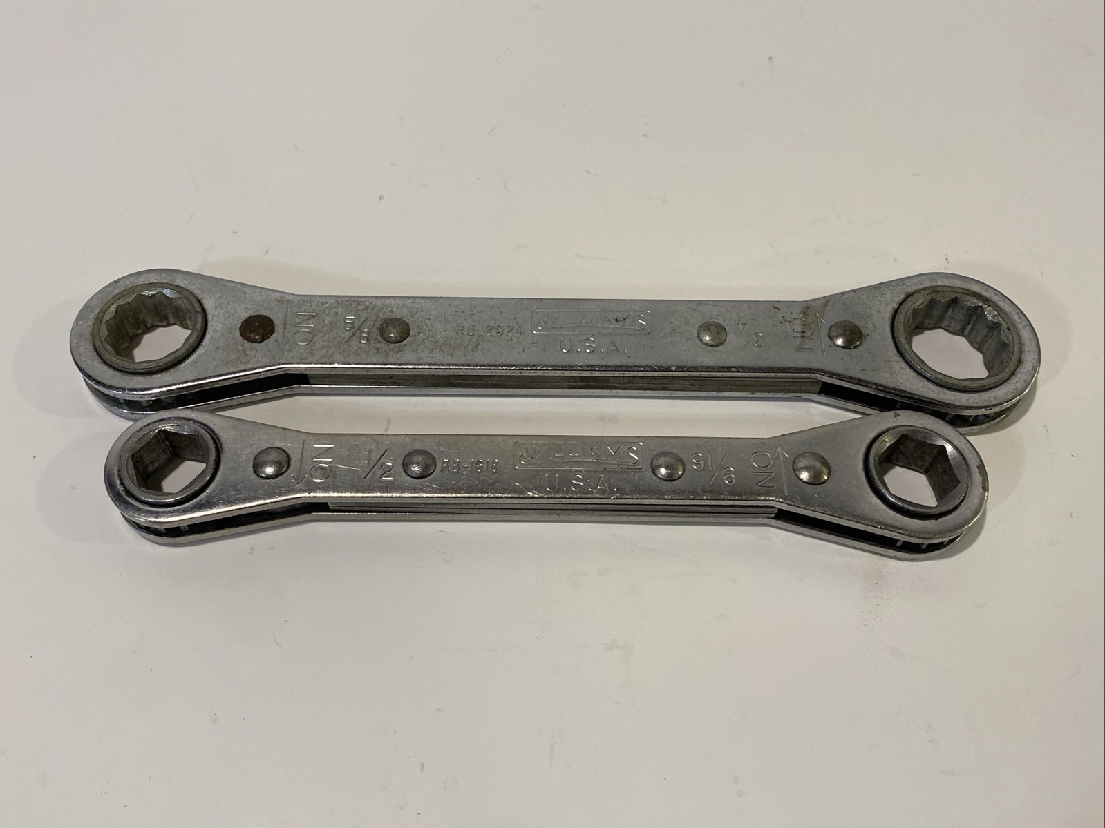 Williams USA ratcheting wrenches RB-2024 & RB1618
