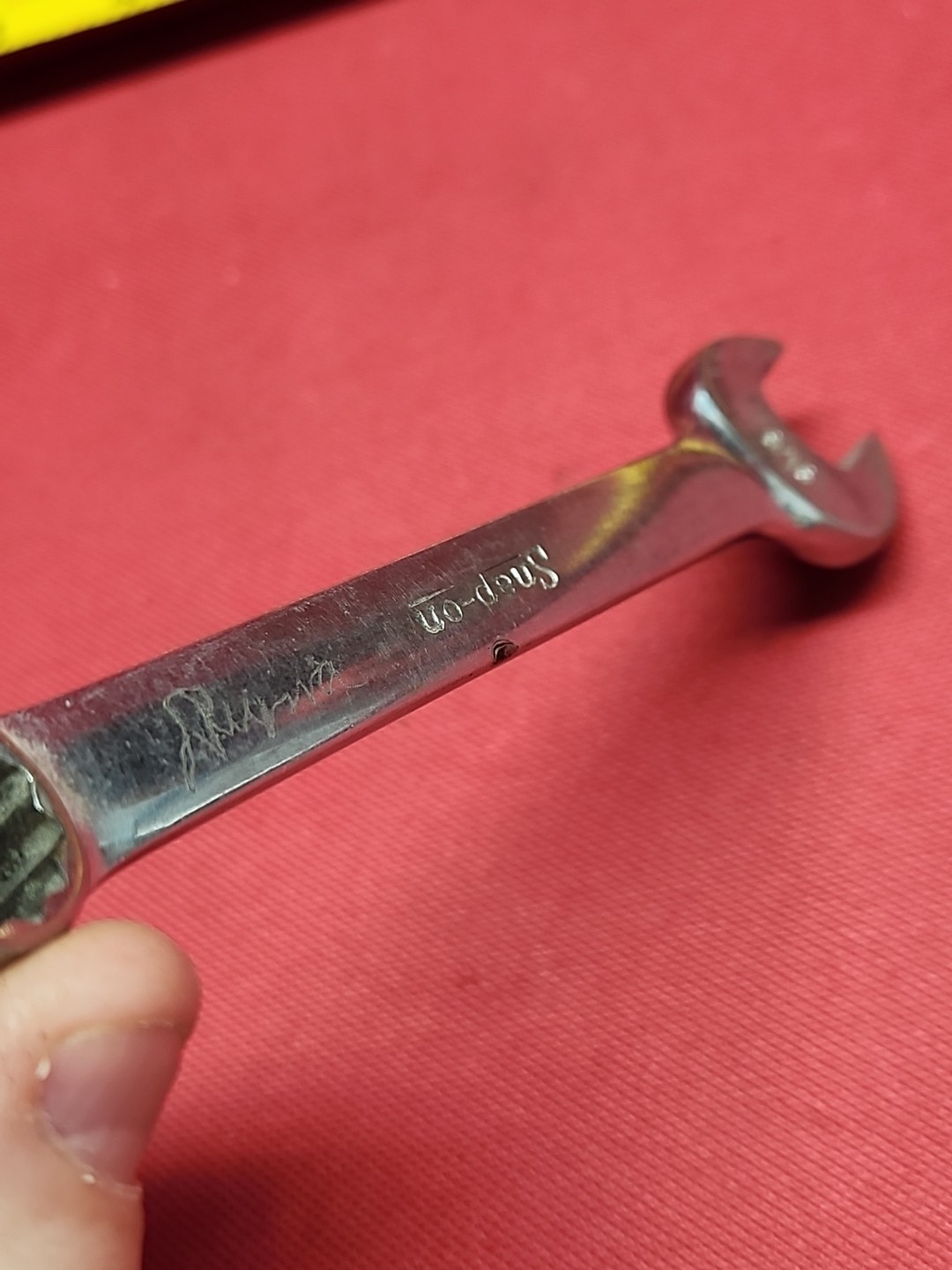 Snap On USA Tools OEX180 9/16″ Open / Box End Combination Wrench Great Condition