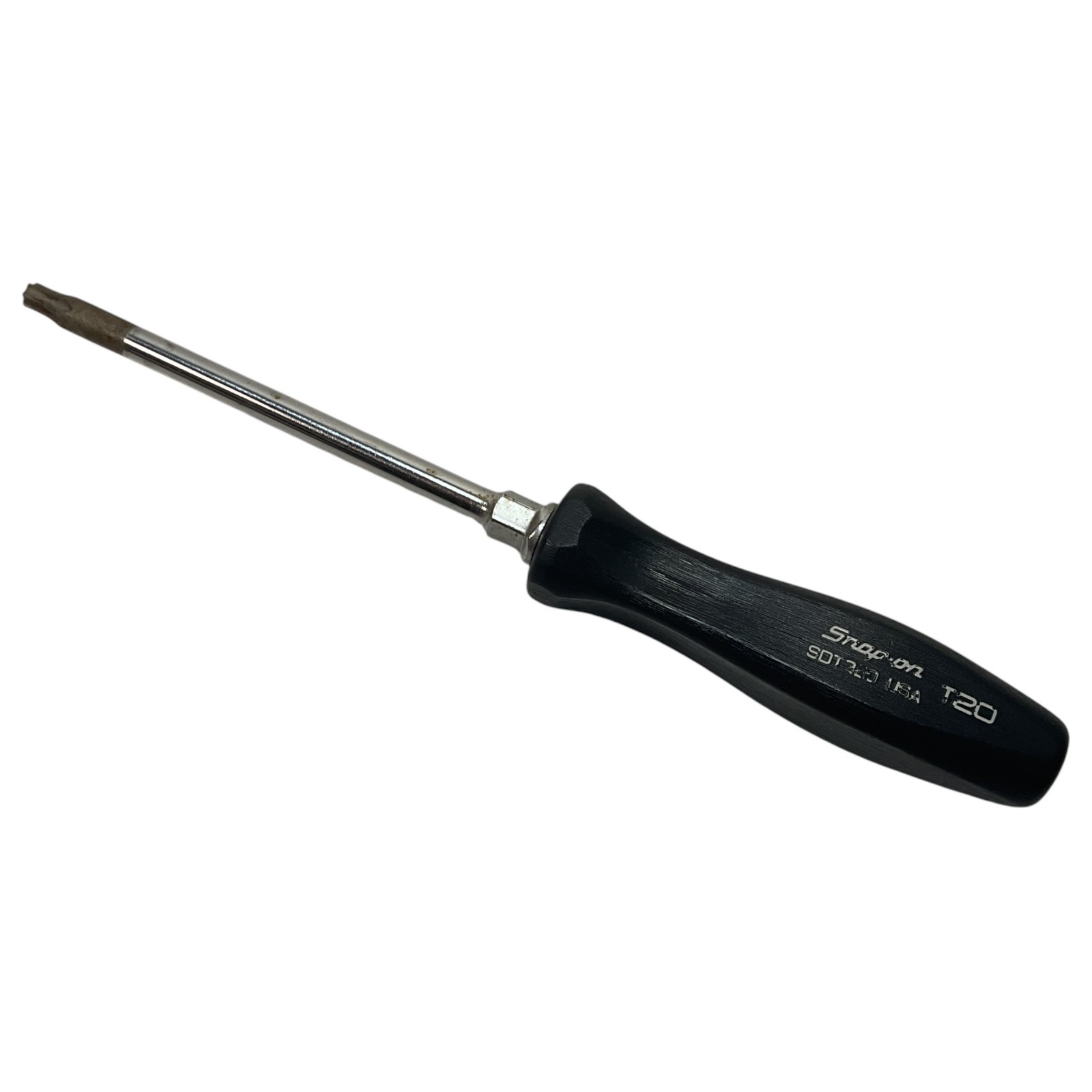 Snap-on SDT320 T20 Torx Screwdriver Black Hard Handle USA Mechanic Tool