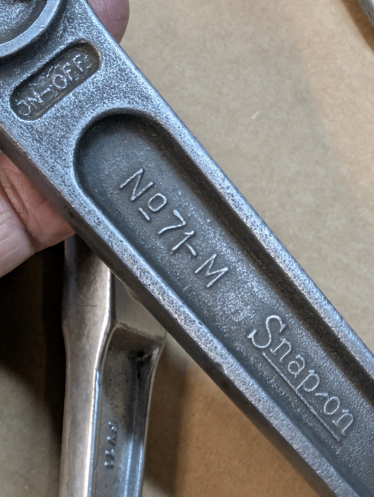 Antique lot 6 Snap-On Ratchets Speed Wrench & sockets ½, 3/8, ¼, 71M, FV71, M44