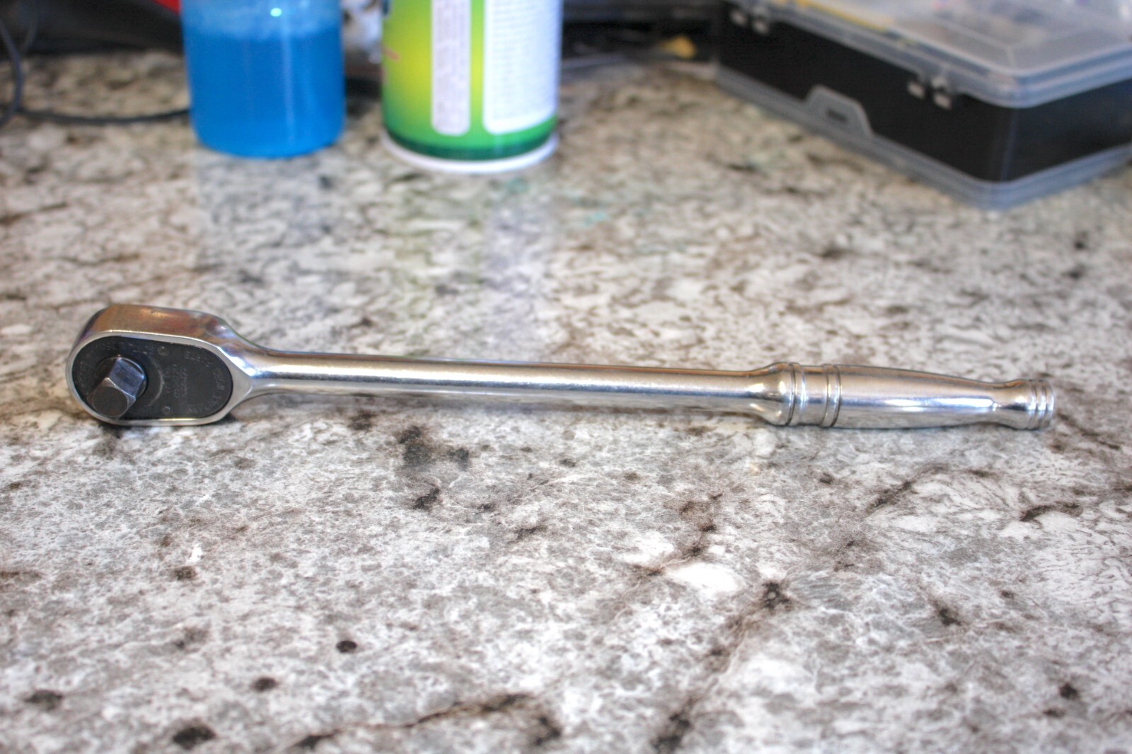 Snap On 1991 3/8″ Dr. Long Ratchet: 10 1/2″ in Length, I#FL936