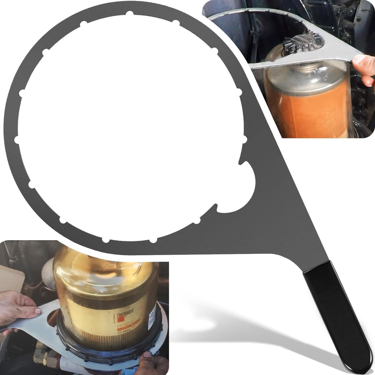 8″ 482017 Fuel Filter Collar Vent Cap Wrench for Davco Fuel Pro 482 483 485 488