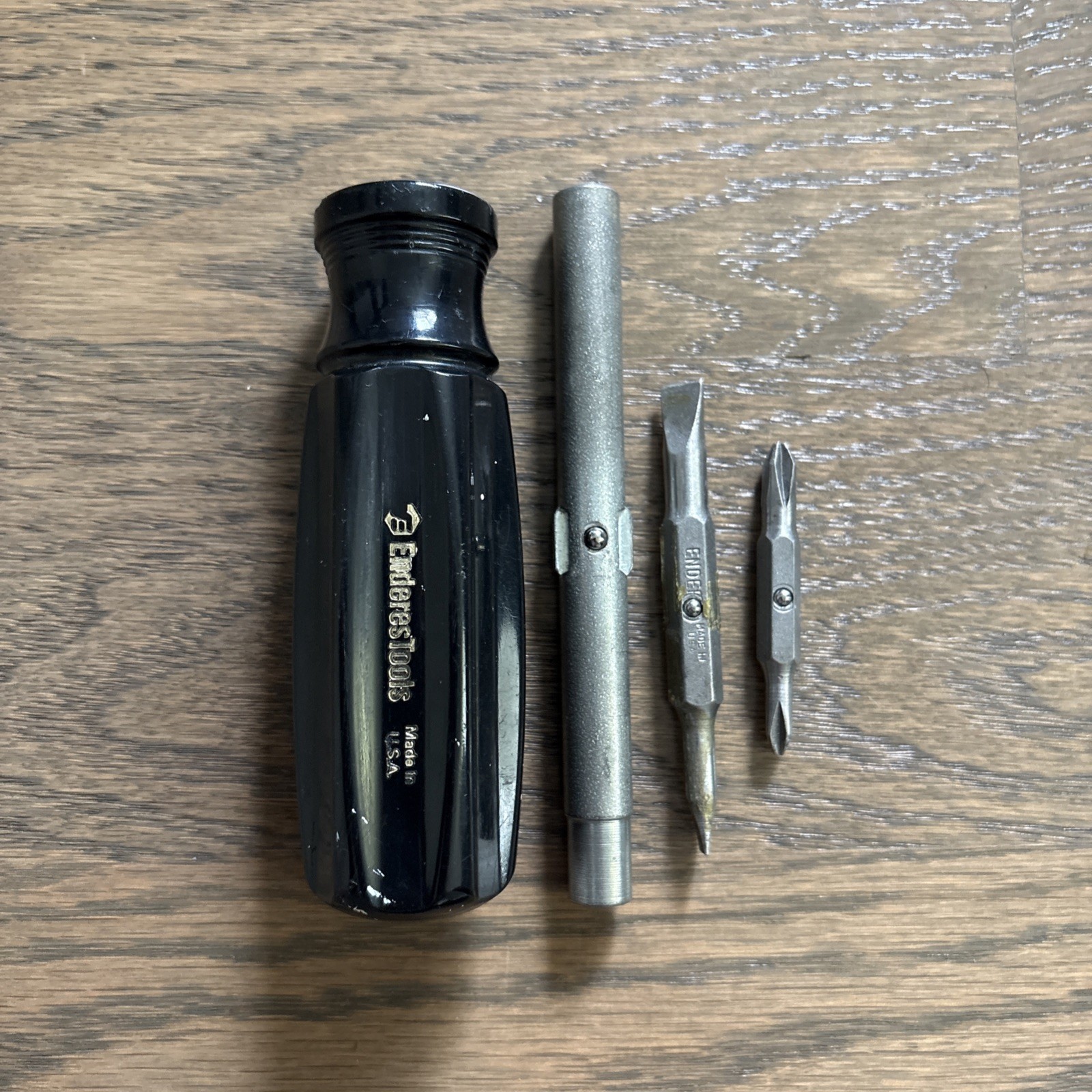 Vintage Enderes Tools USA 6-in-1 Interchangeable Screwdriver