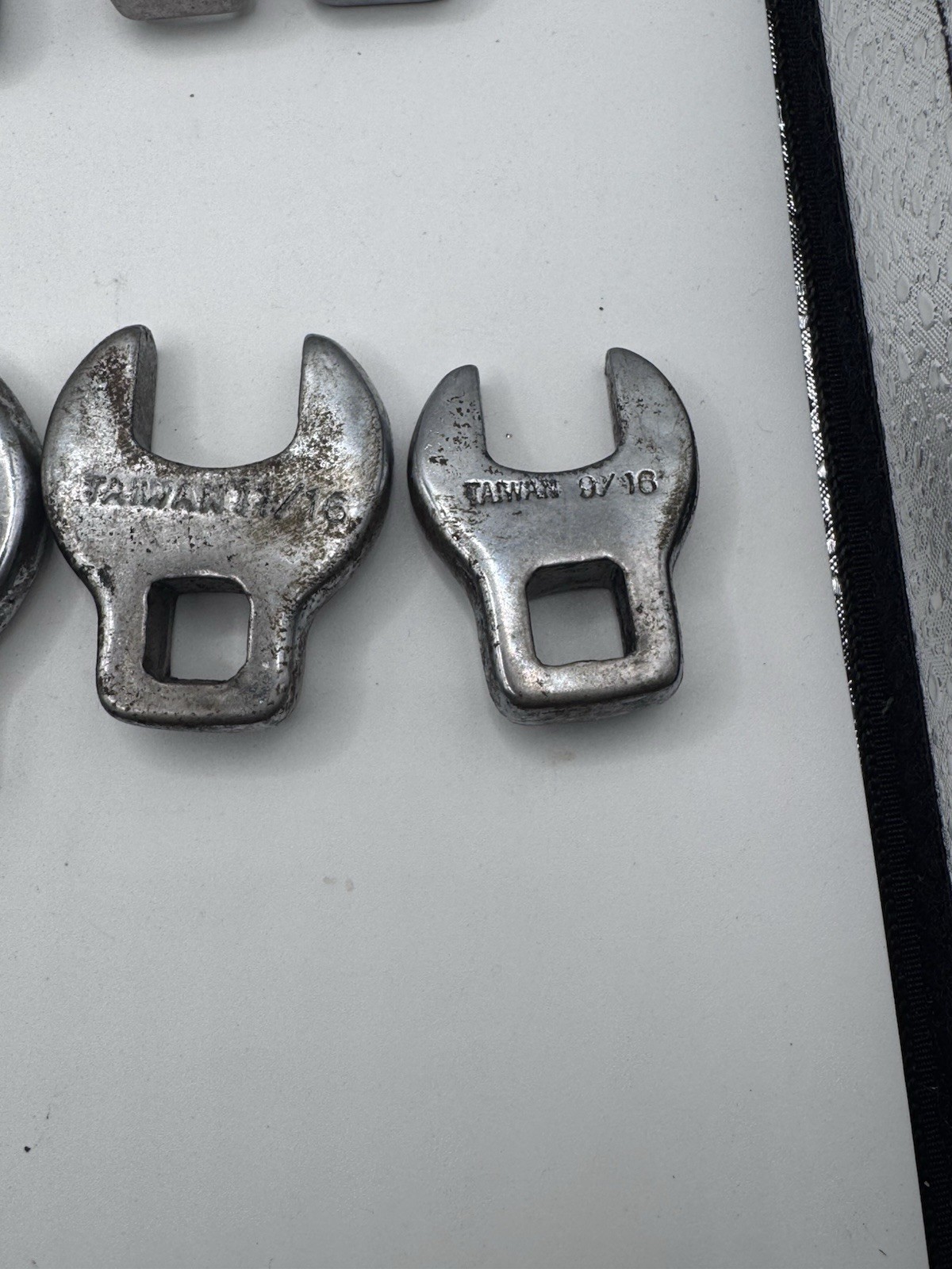 15 Pc 3/8 Drive Crowfoot Flare Nut Wrench Lot SAE Metric Craftsman TTC