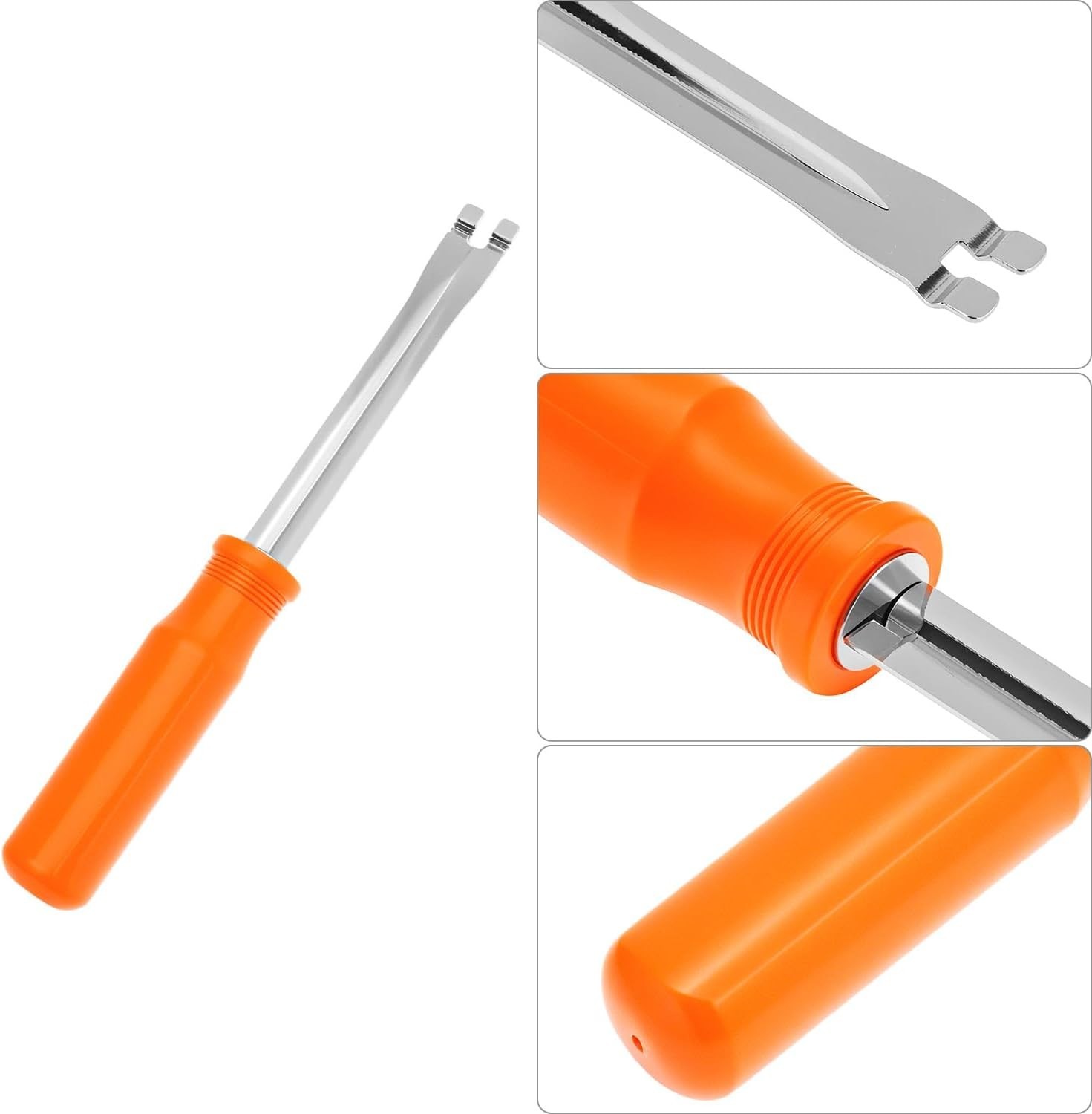 4 Piece Slack Adjuster Wrench & Tool Kit, Heavy Duty Truck Brake Service Set