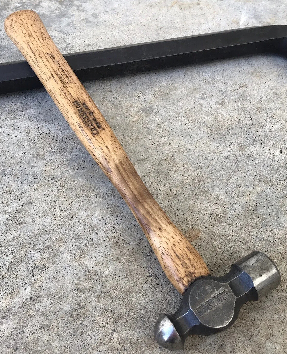 Craftsman USA 8oz. Ball Peen Hammer With Wood Handle