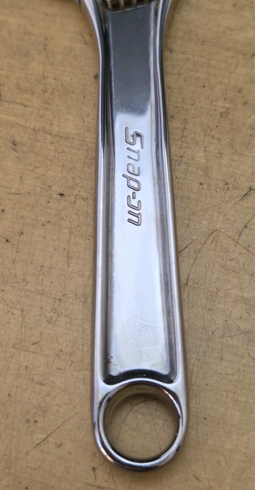 New Snap On AD6BA – 6″ Long Smooth Jaw Chrome Adjustable Wrench